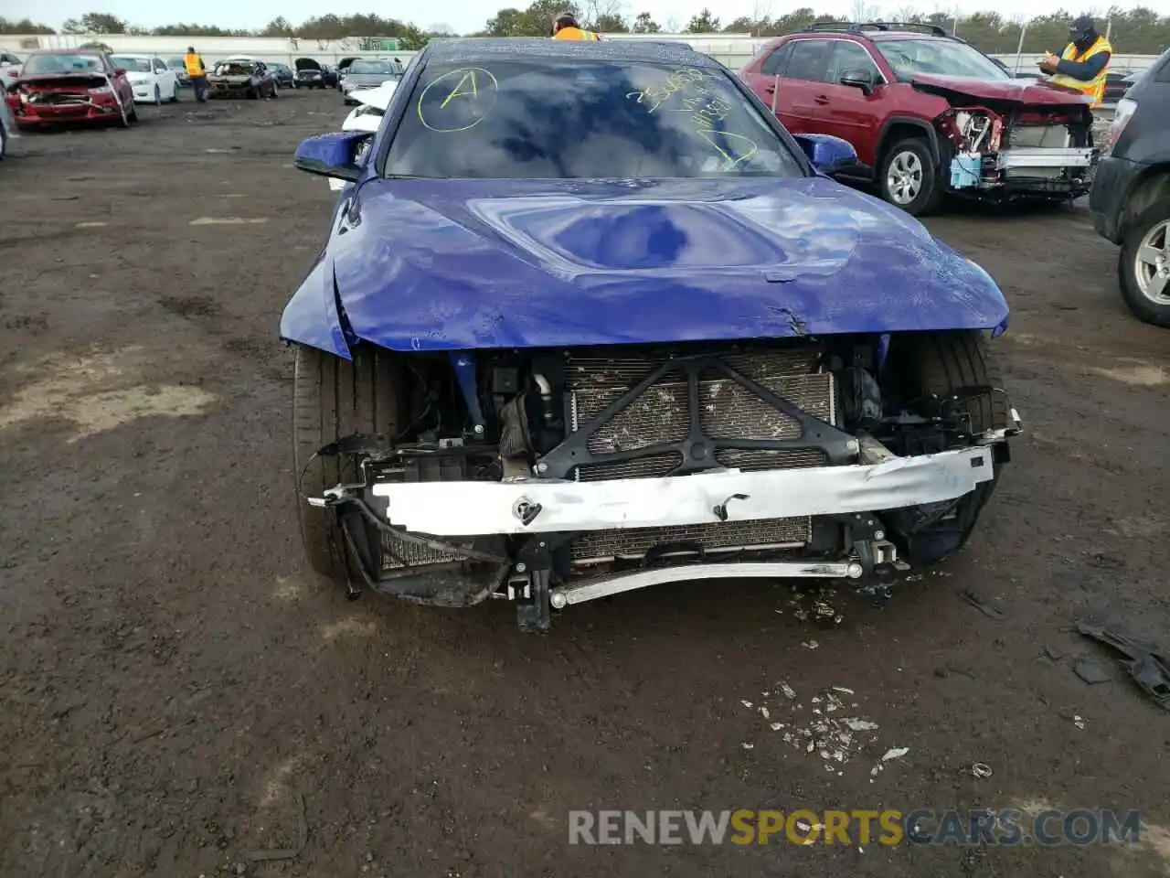 9 Photograph of a damaged car WBS3S7C08LFH13821 BMW M4 2020