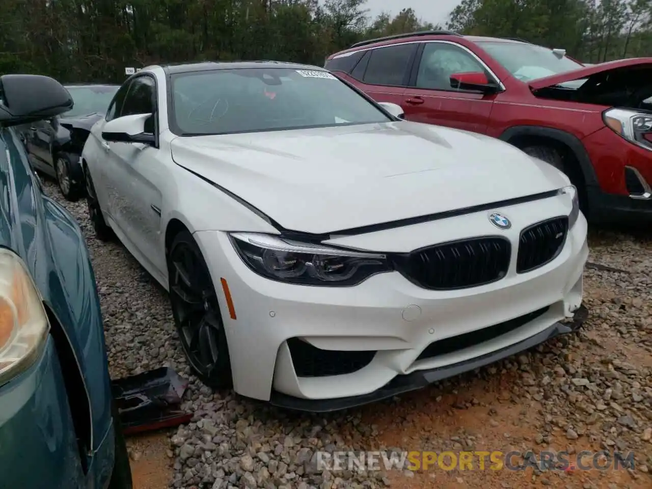 1 Photograph of a damaged car WBS3S7C0XLAH85049 BMW M4 2020