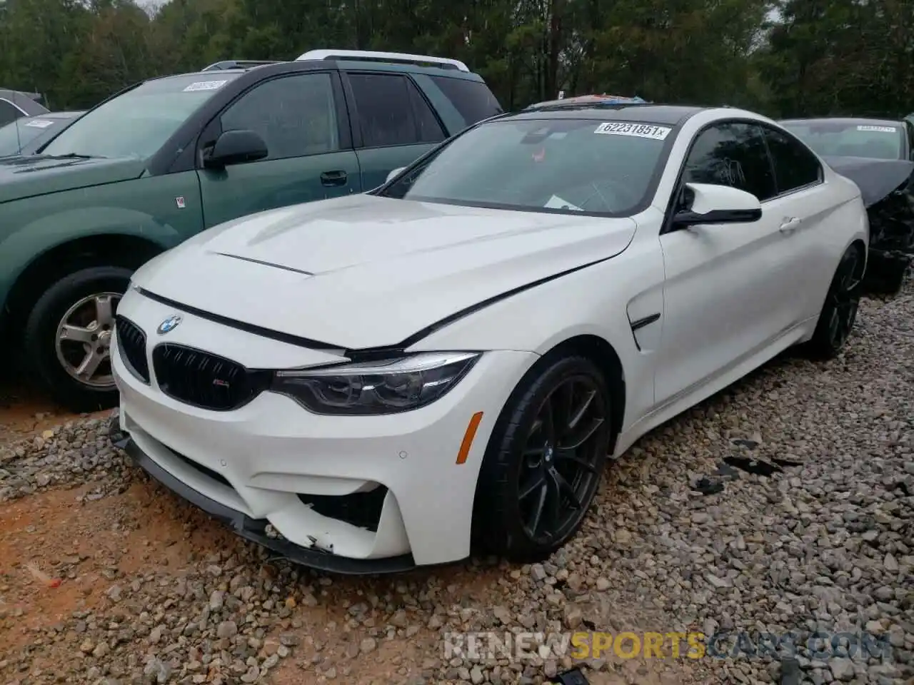 2 Photograph of a damaged car WBS3S7C0XLAH85049 BMW M4 2020