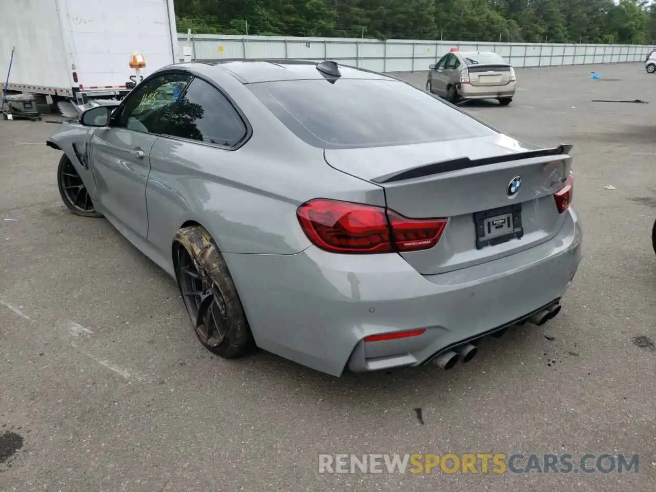 3 Photograph of a damaged car WBS3S7C0XLFH98791 BMW M4 2020