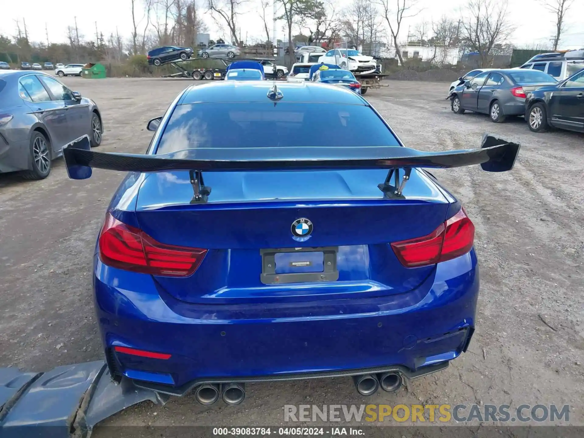 16 Photograph of a damaged car WBS4Y9C00LFH16713 BMW M4 2020