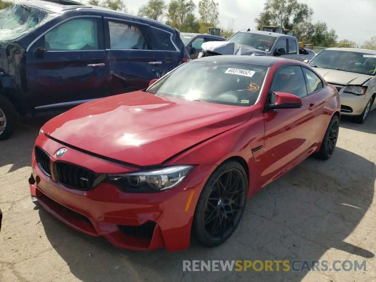 2 Photograph of a damaged car WBS4Y9C00LFJ78866 BMW M4 2020