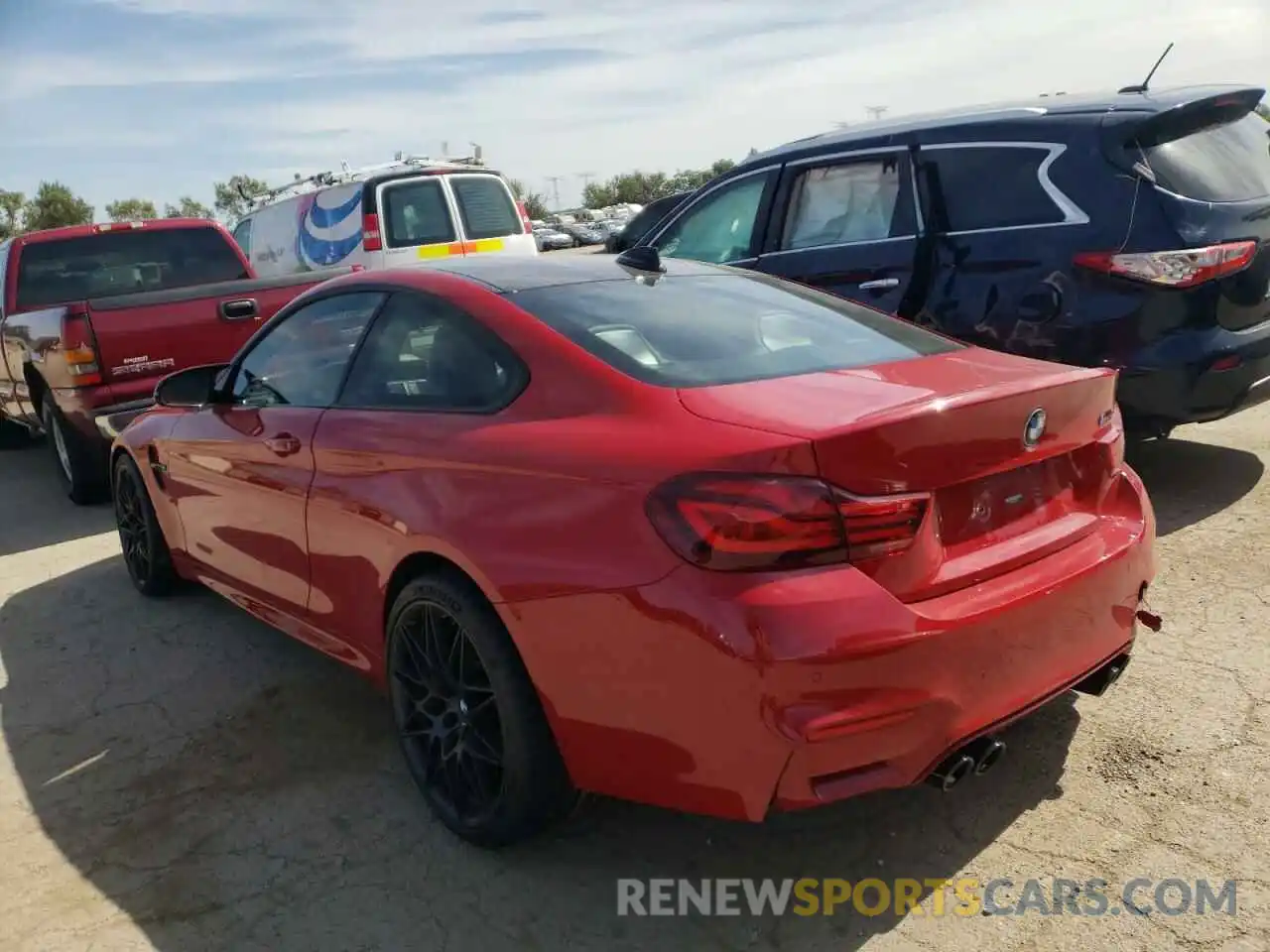 3 Photograph of a damaged car WBS4Y9C00LFJ78866 BMW M4 2020