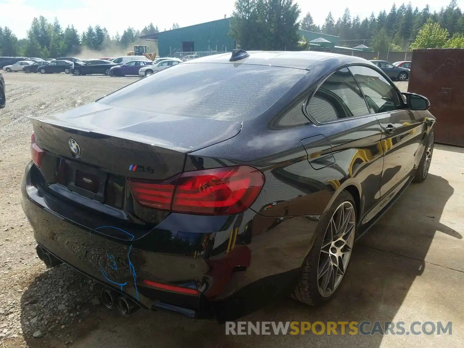 4 Photograph of a damaged car WBS4Y9C01LFH42818 BMW M4 2020