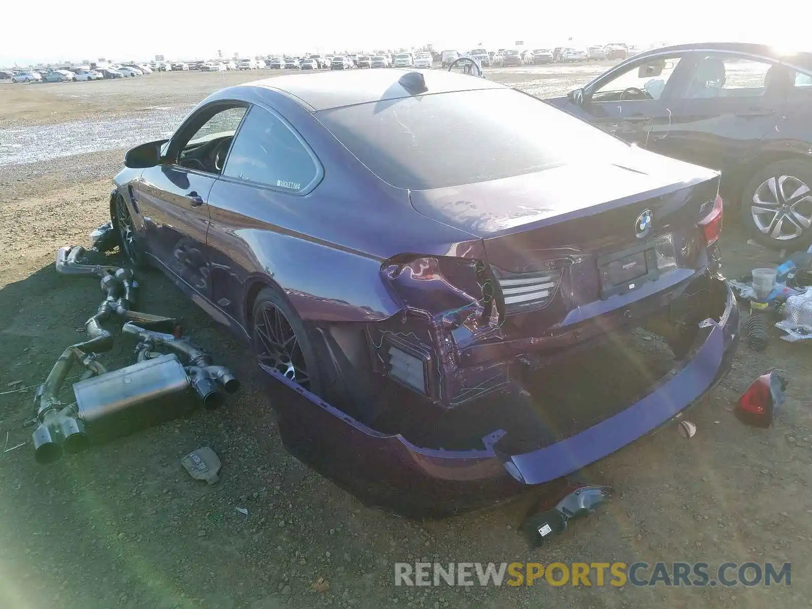 3 Photograph of a damaged car WBS4Y9C01LFH85457 BMW M4 2020