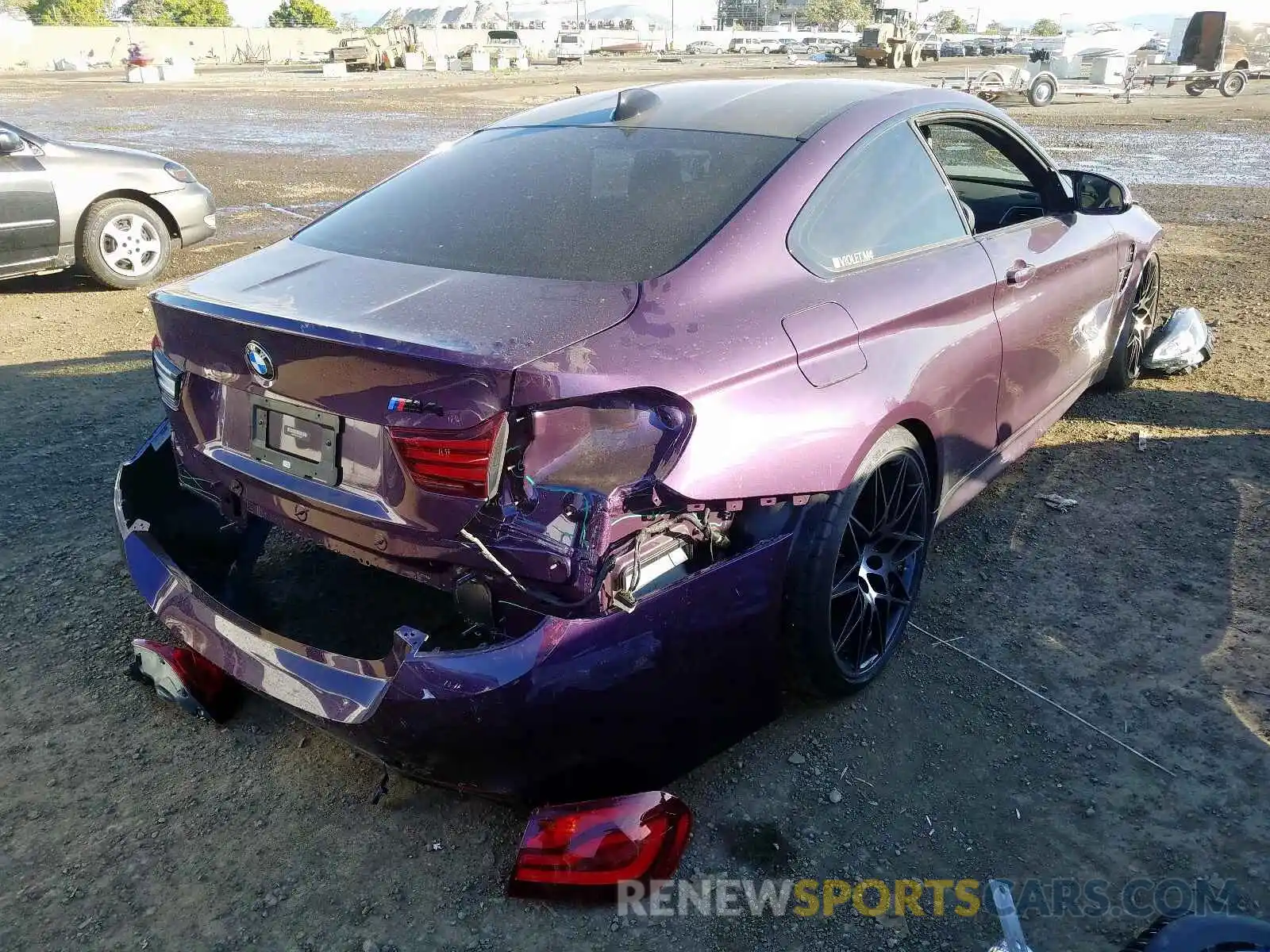 4 Photograph of a damaged car WBS4Y9C01LFH85457 BMW M4 2020