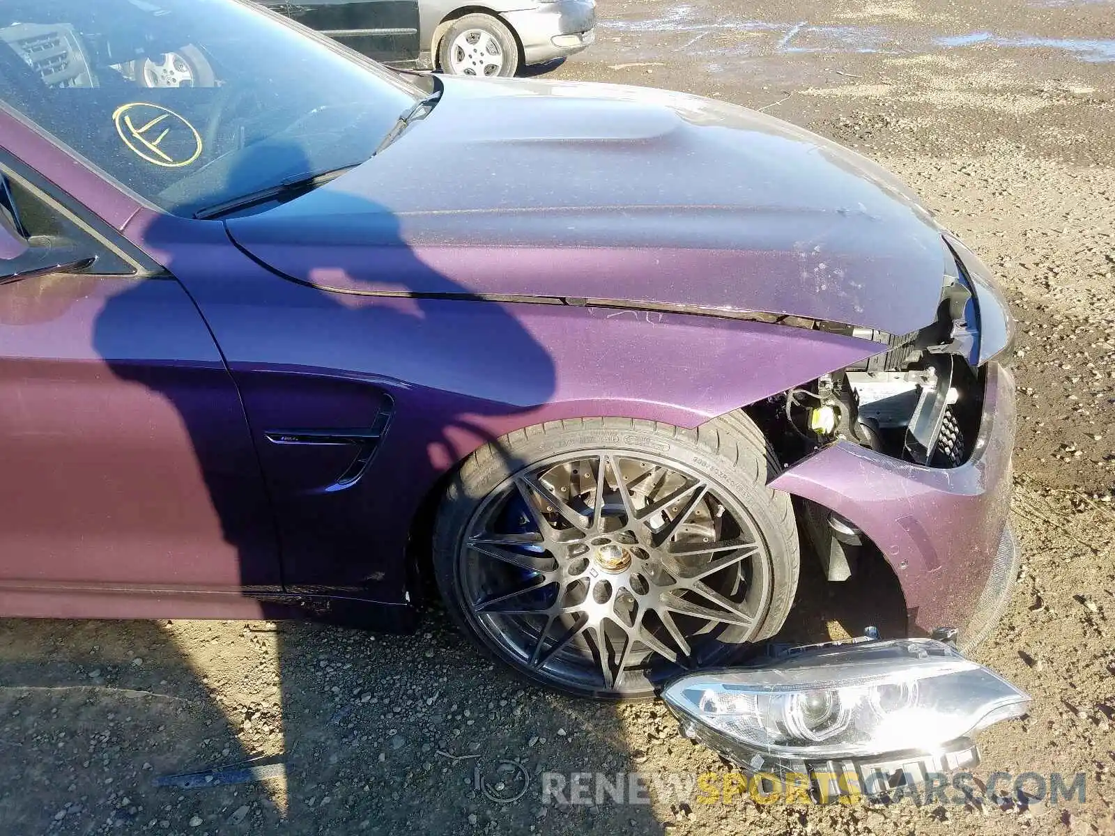 9 Photograph of a damaged car WBS4Y9C01LFH85457 BMW M4 2020