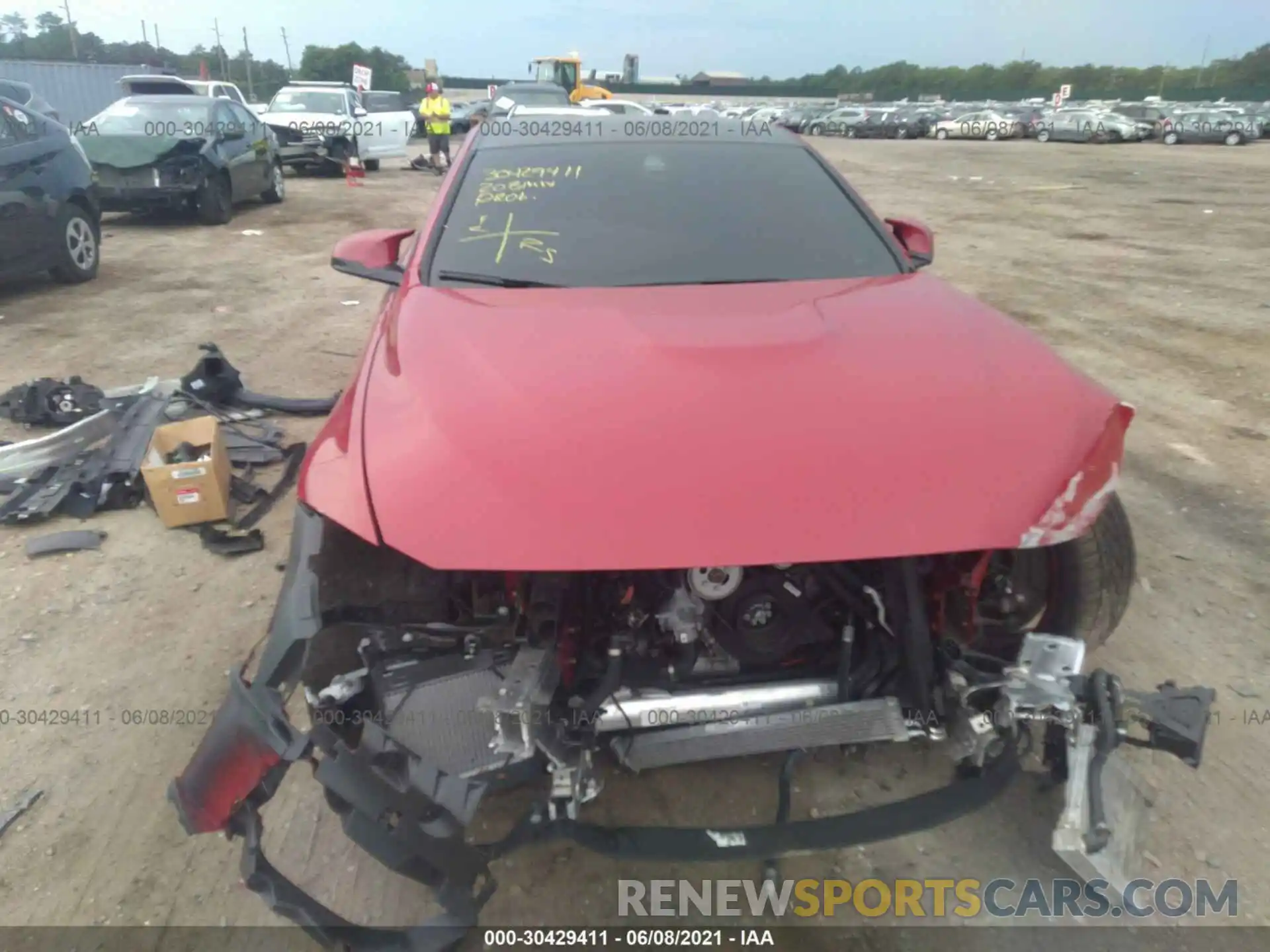 6 Photograph of a damaged car WBS4Y9C01LFJ78746 BMW M4 2020