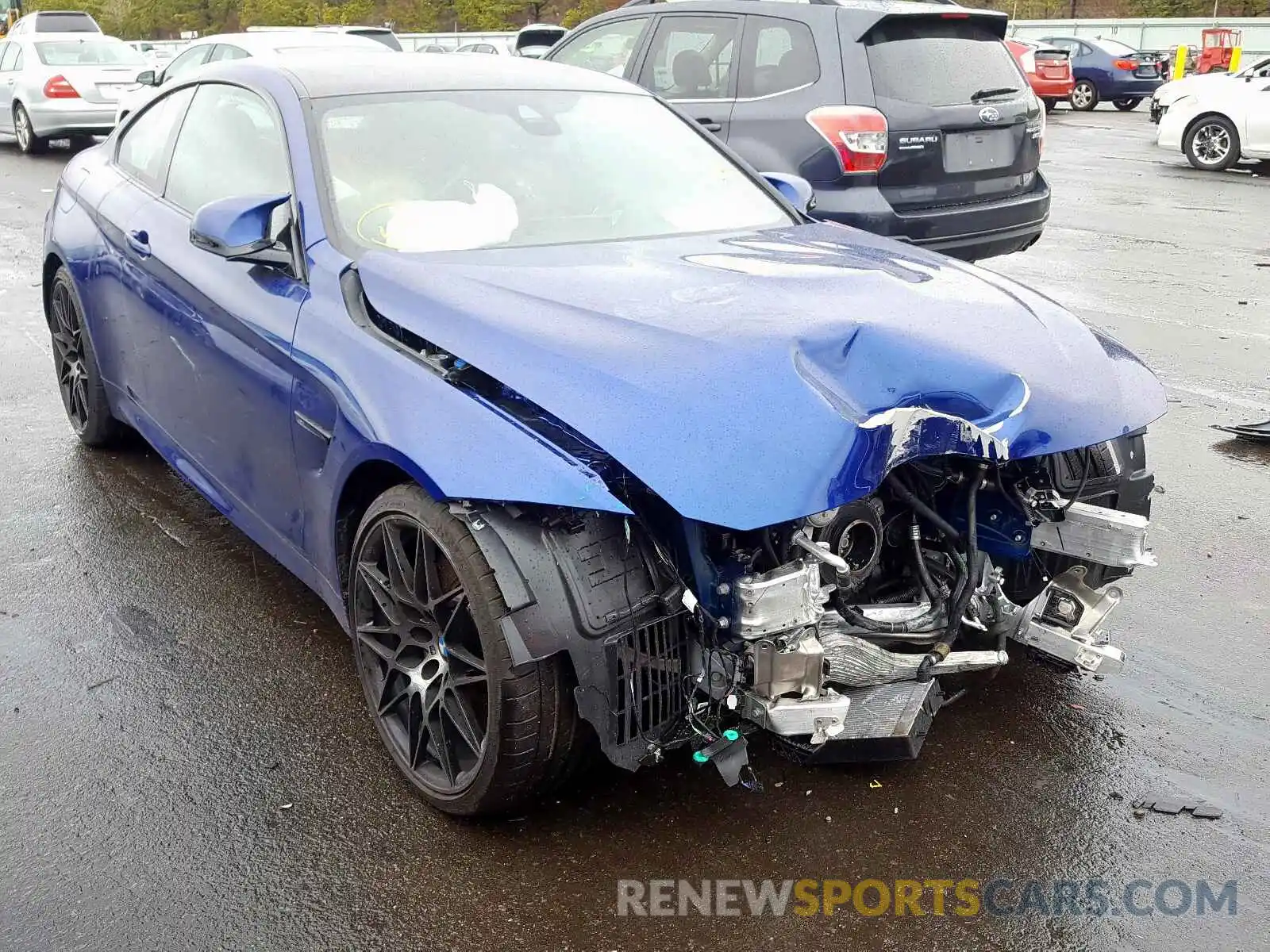 1 Photograph of a damaged car WBS4Y9C02LFJ02632 BMW M4 2020