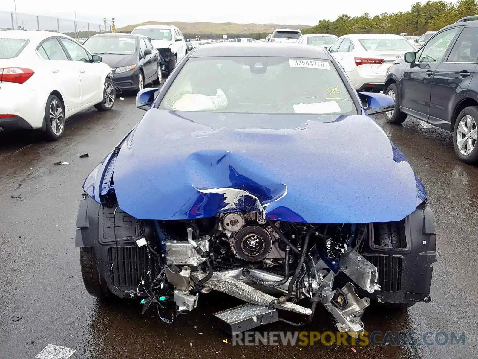 9 Photograph of a damaged car WBS4Y9C02LFJ02632 BMW M4 2020