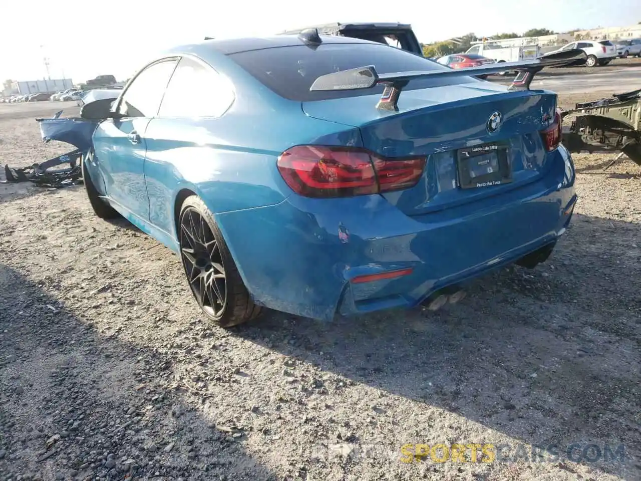 3 Photograph of a damaged car WBS4Y9C02LFJ18863 BMW M4 2020