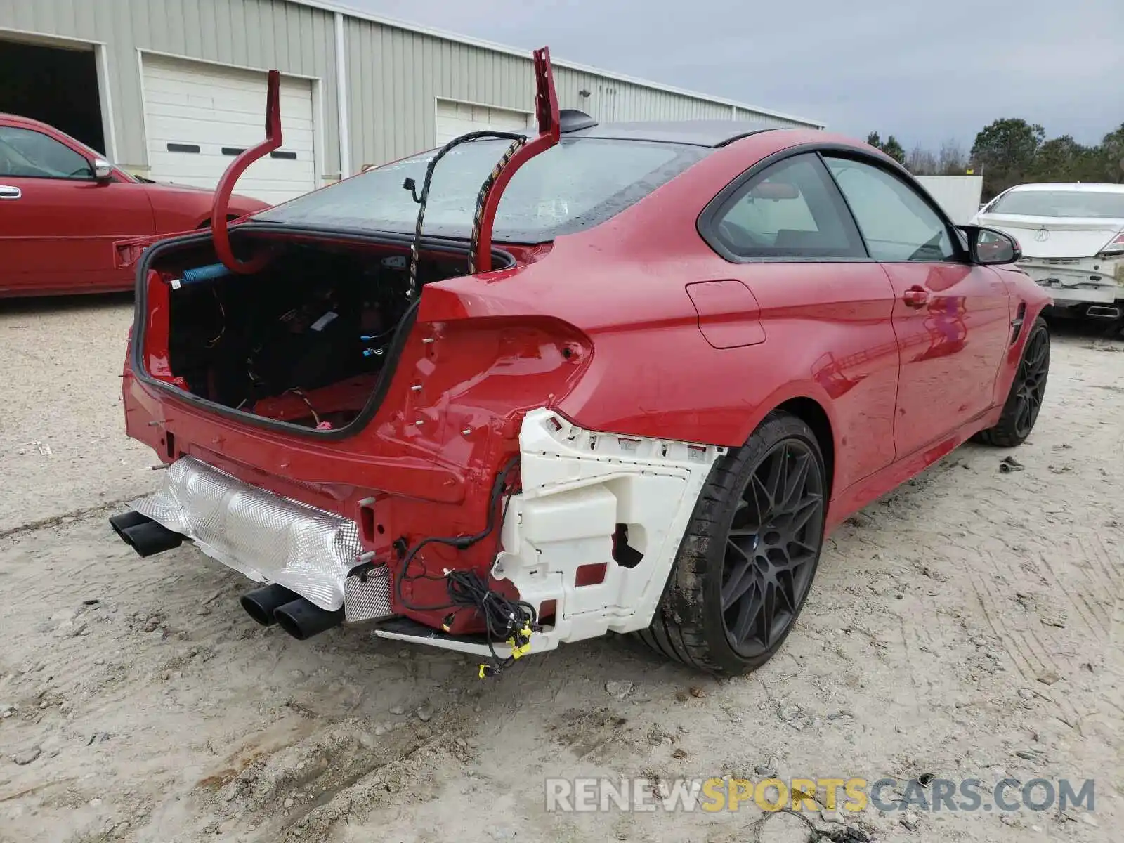 4 Photograph of a damaged car WBS4Y9C02LFJ58067 BMW M4 2020