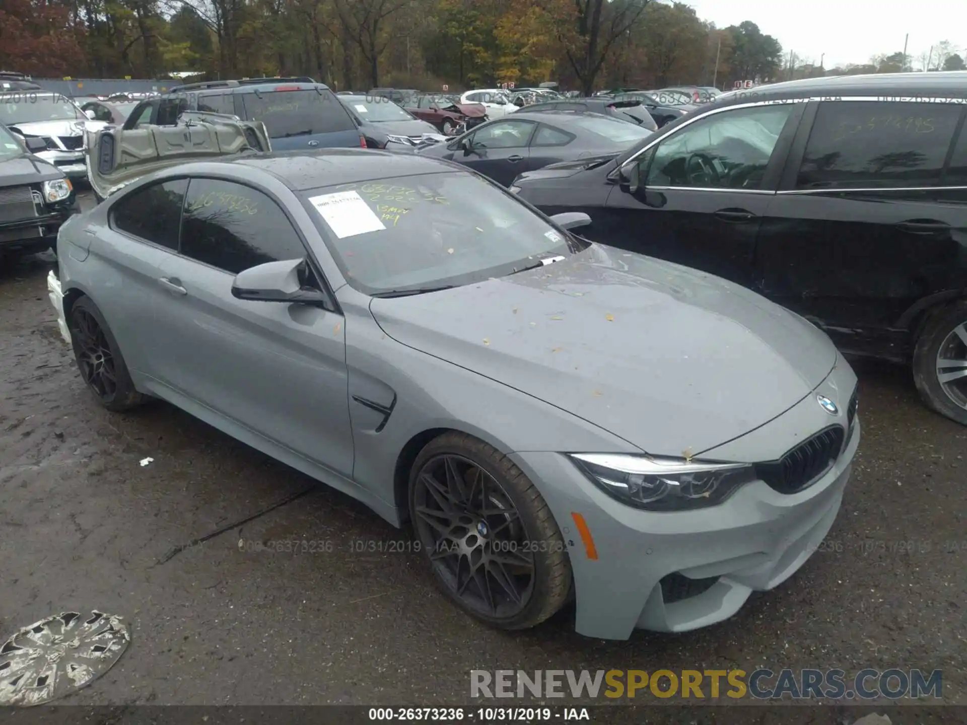 1 Photograph of a damaged car WBS4Y9C03LFH18715 BMW M4 2020