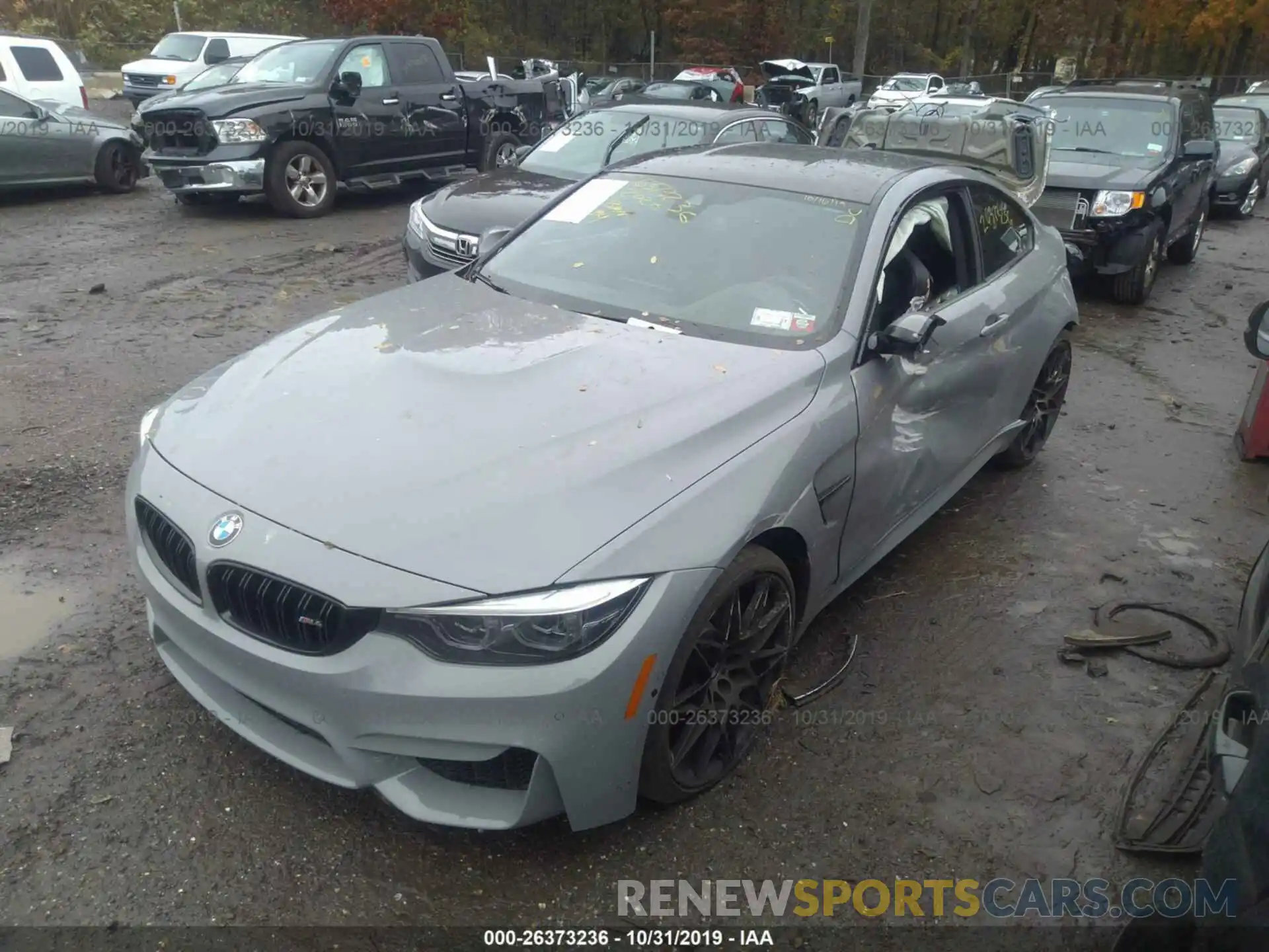 2 Photograph of a damaged car WBS4Y9C03LFH18715 BMW M4 2020