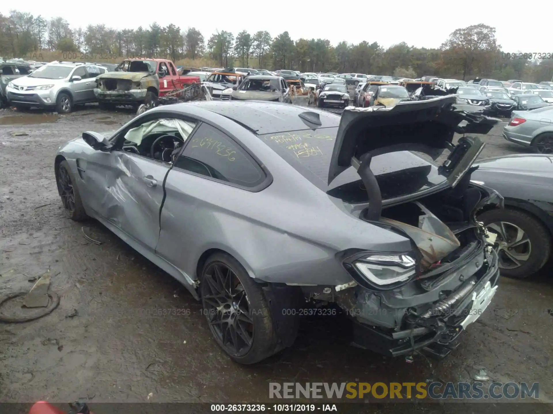 3 Photograph of a damaged car WBS4Y9C03LFH18715 BMW M4 2020