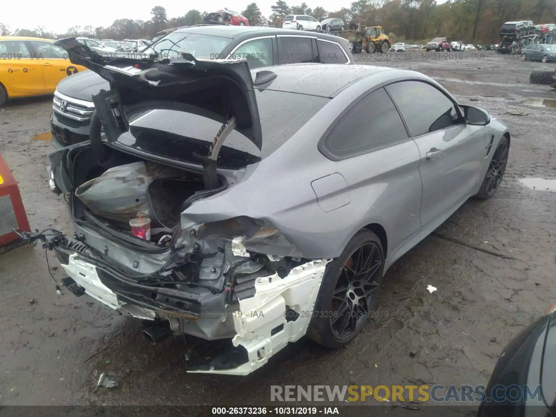 4 Photograph of a damaged car WBS4Y9C03LFH18715 BMW M4 2020