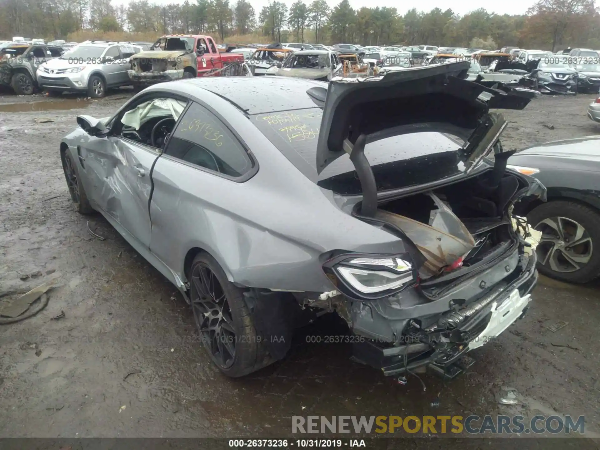 6 Photograph of a damaged car WBS4Y9C03LFH18715 BMW M4 2020