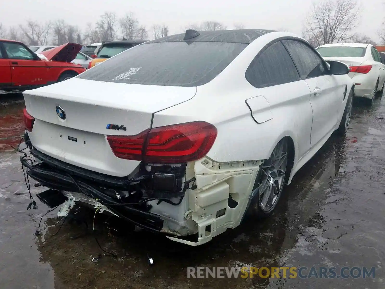 4 Фотография поврежденного автомобиля WBS4Y9C04LAH83165 BMW M4 2020