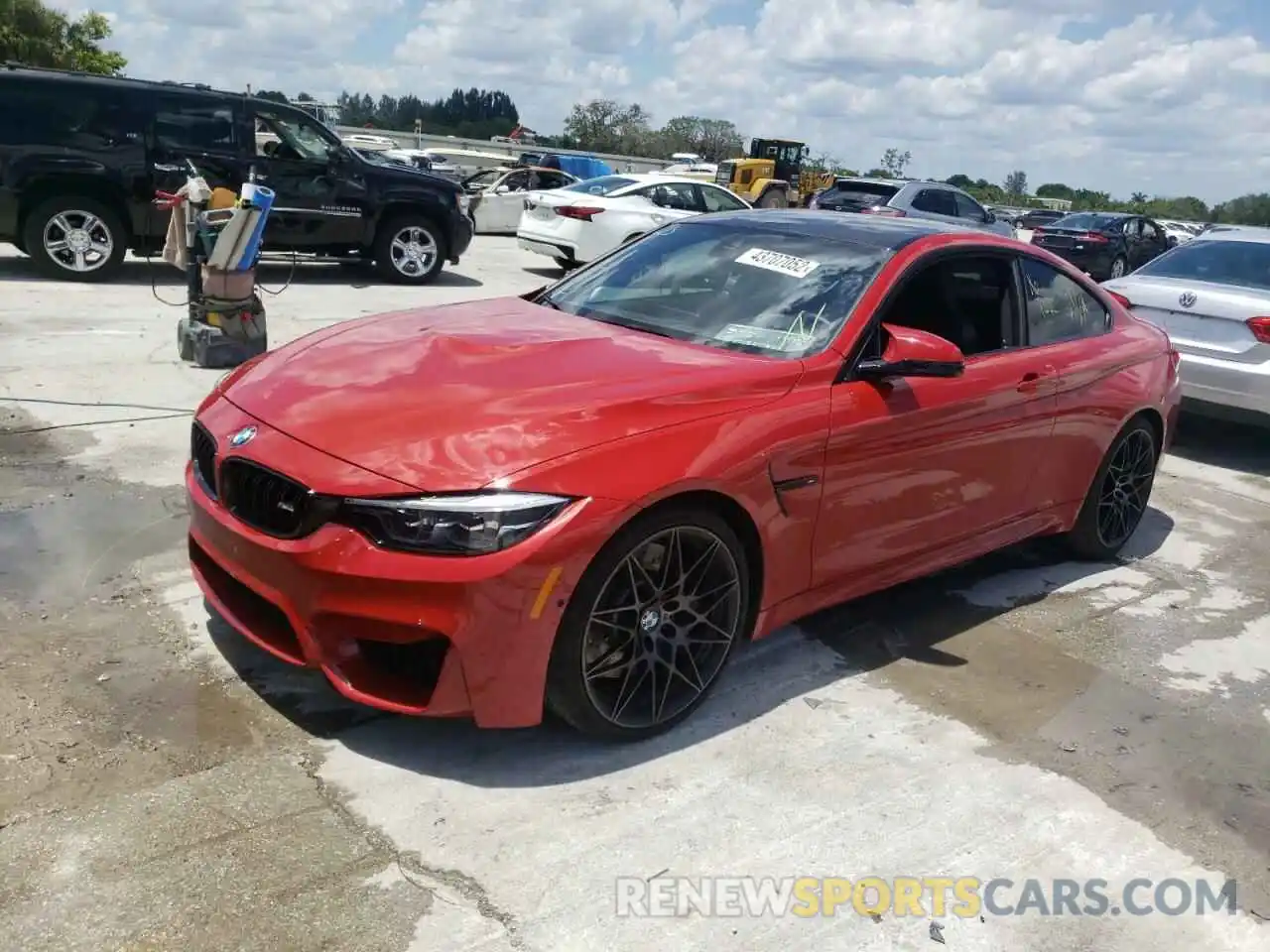 2 Photograph of a damaged car WBS4Y9C05LFH35158 BMW M4 2020