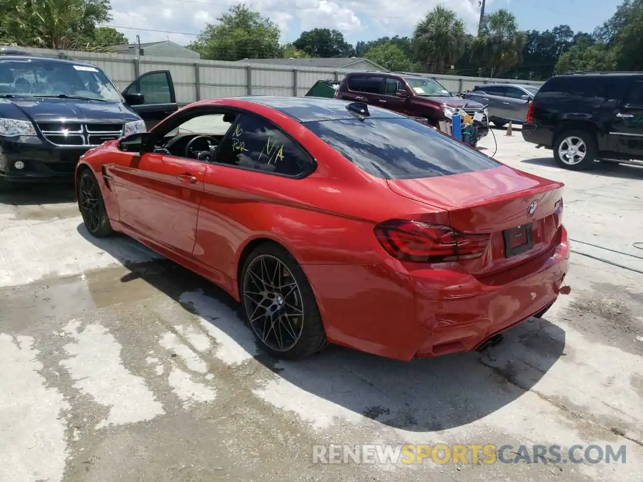 3 Photograph of a damaged car WBS4Y9C05LFH35158 BMW M4 2020