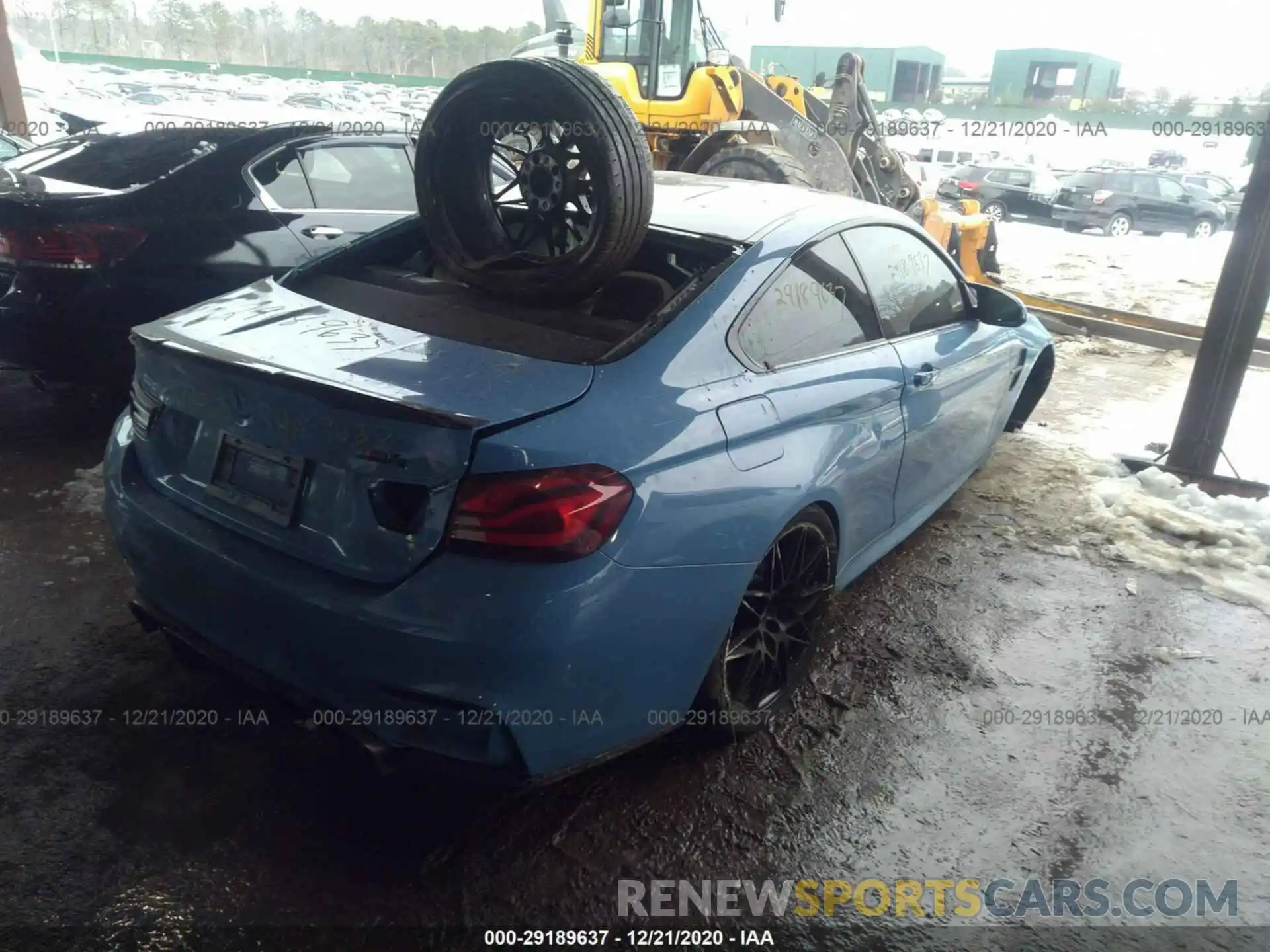 4 Фотография поврежденного автомобиля WBS4Y9C05LFH47522 BMW M4 2020