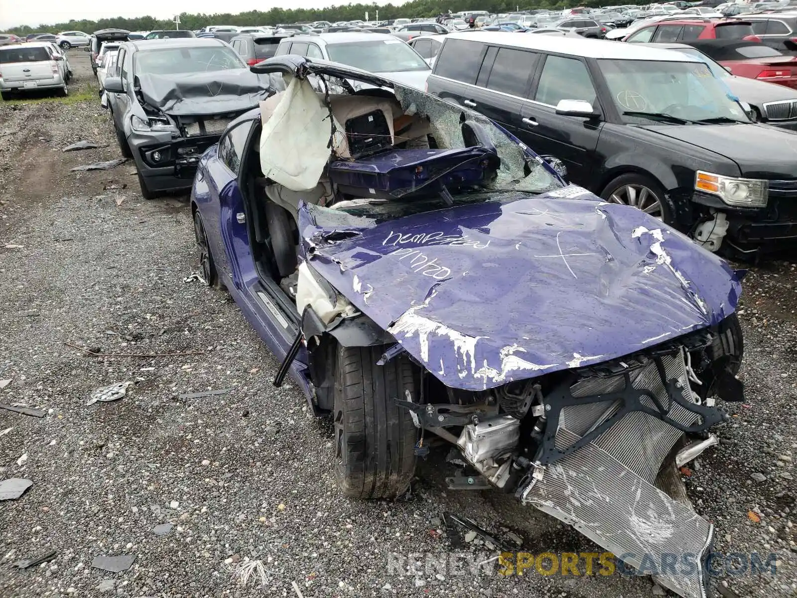 1 Photograph of a damaged car WBS4Y9C05LFJ64929 BMW M4 2020