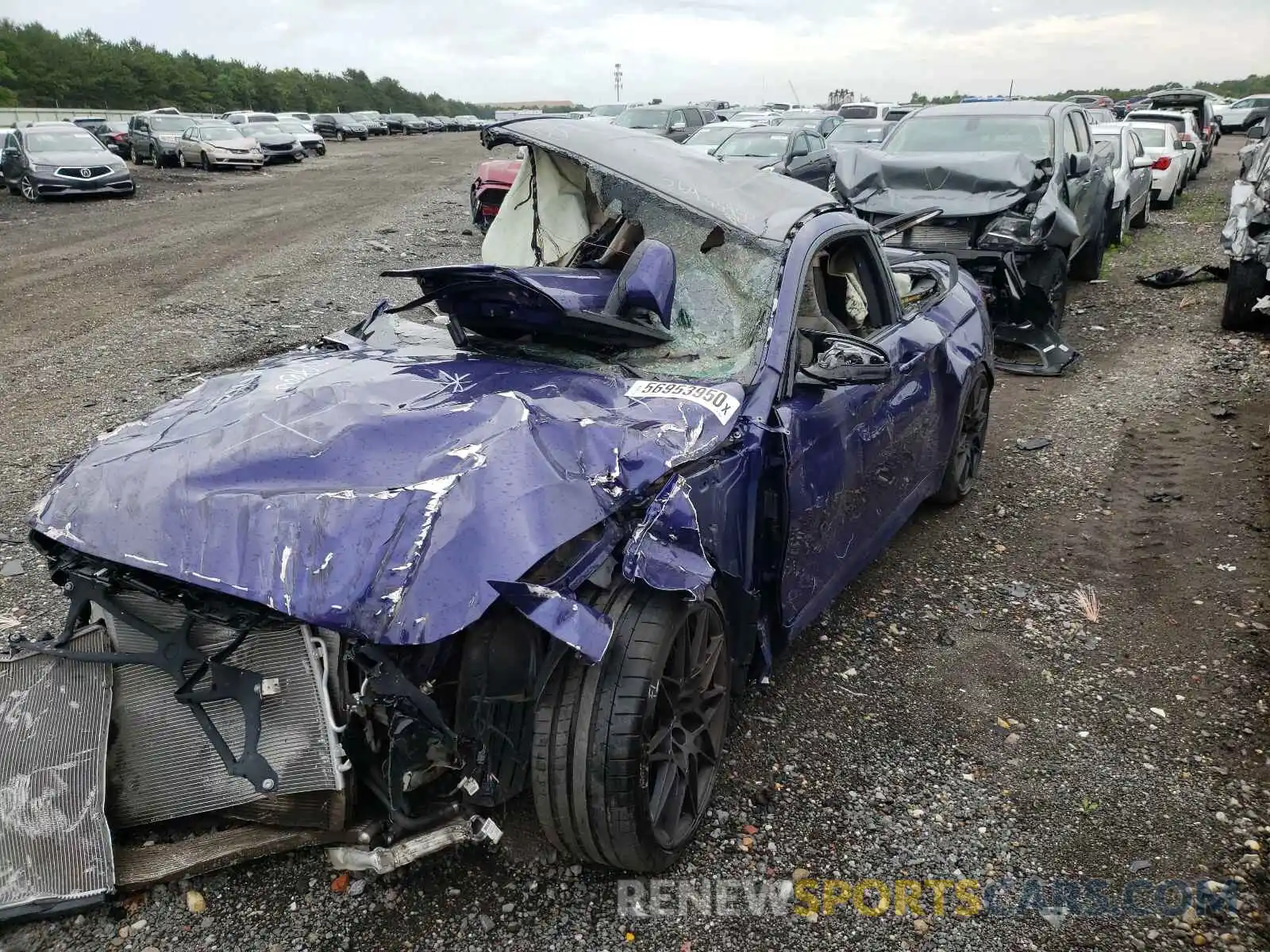 2 Photograph of a damaged car WBS4Y9C05LFJ64929 BMW M4 2020