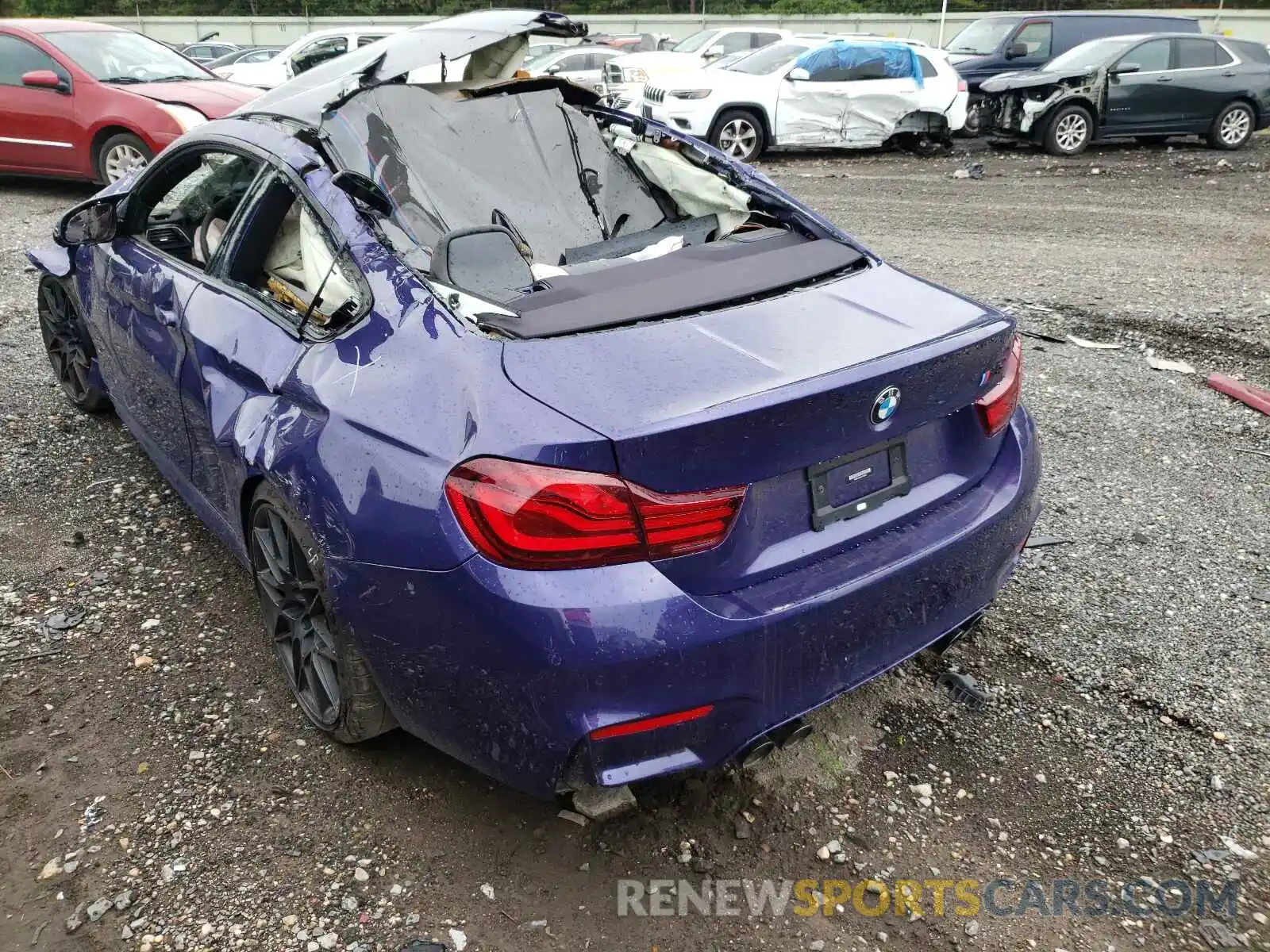 3 Photograph of a damaged car WBS4Y9C05LFJ64929 BMW M4 2020