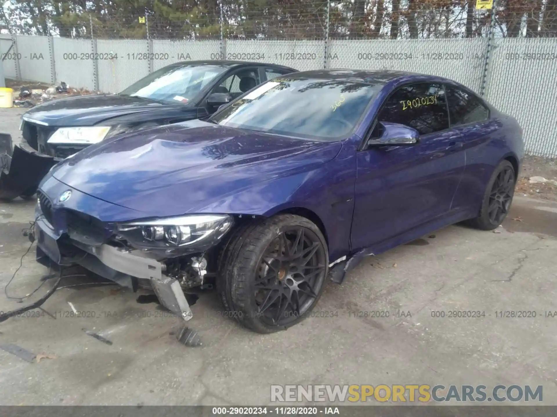 2 Photograph of a damaged car WBS4Y9C05LFJ64932 BMW M4 2020
