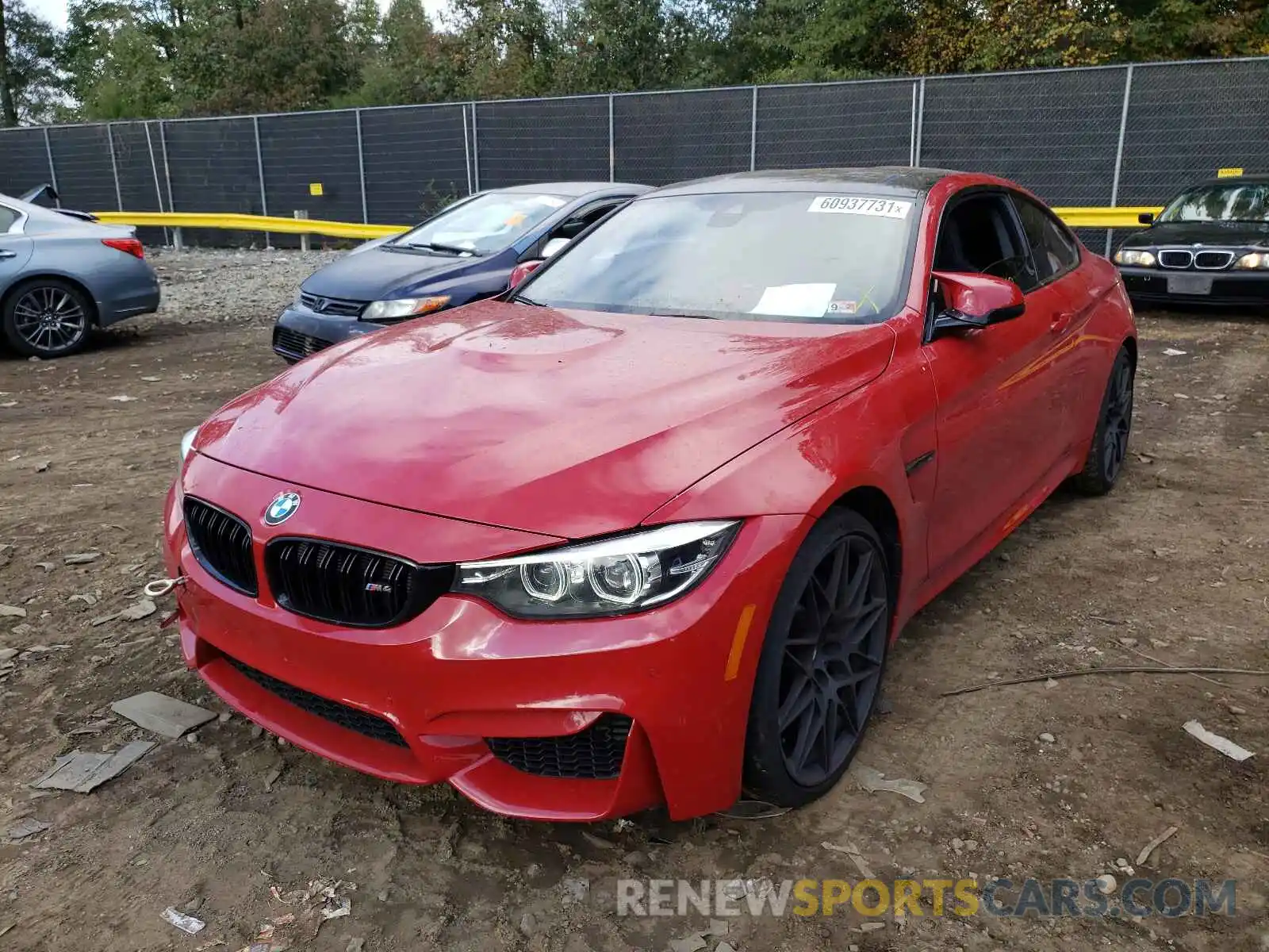 2 Photograph of a damaged car WBS4Y9C05LFJ79866 BMW M4 2020