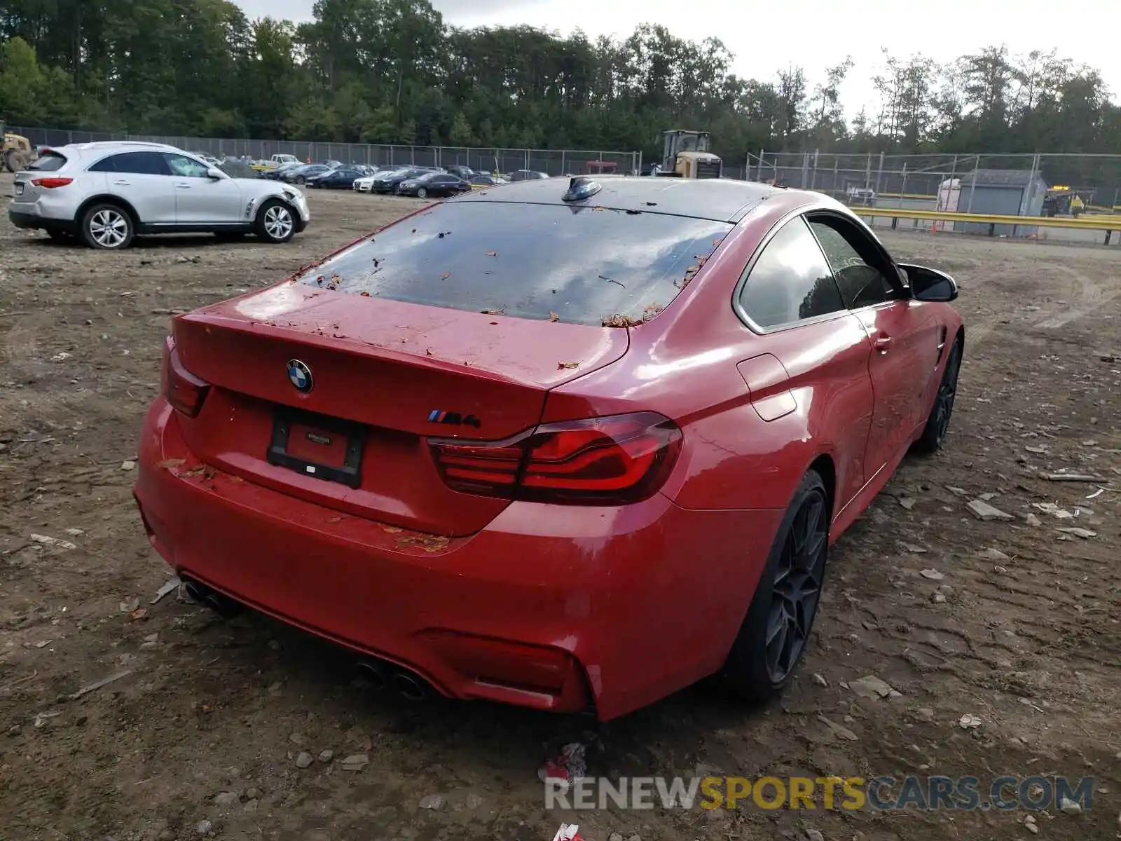 4 Photograph of a damaged car WBS4Y9C05LFJ79866 BMW M4 2020