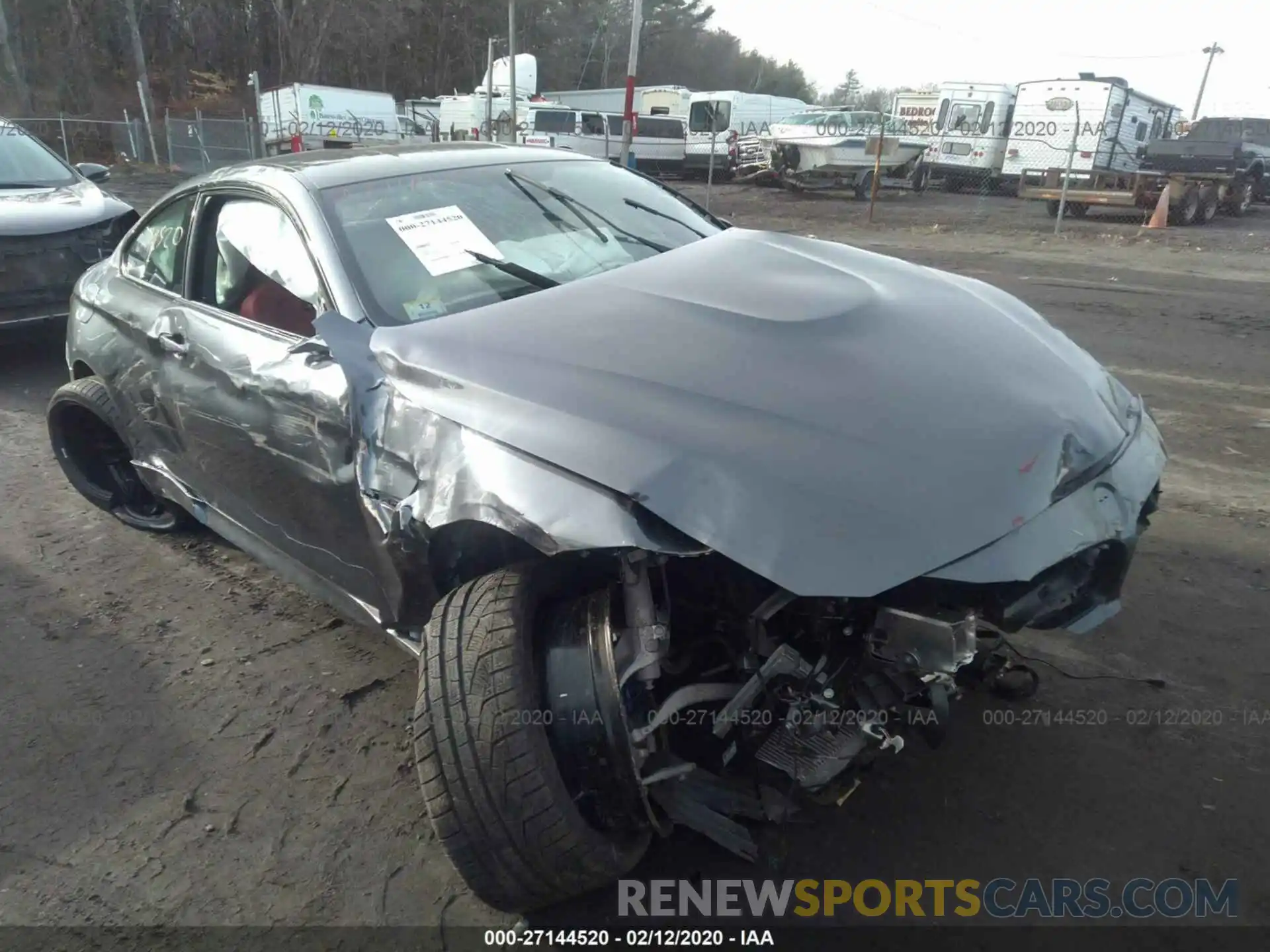 1 Photograph of a damaged car WBS4Y9C06LFH91139 BMW M4 2020