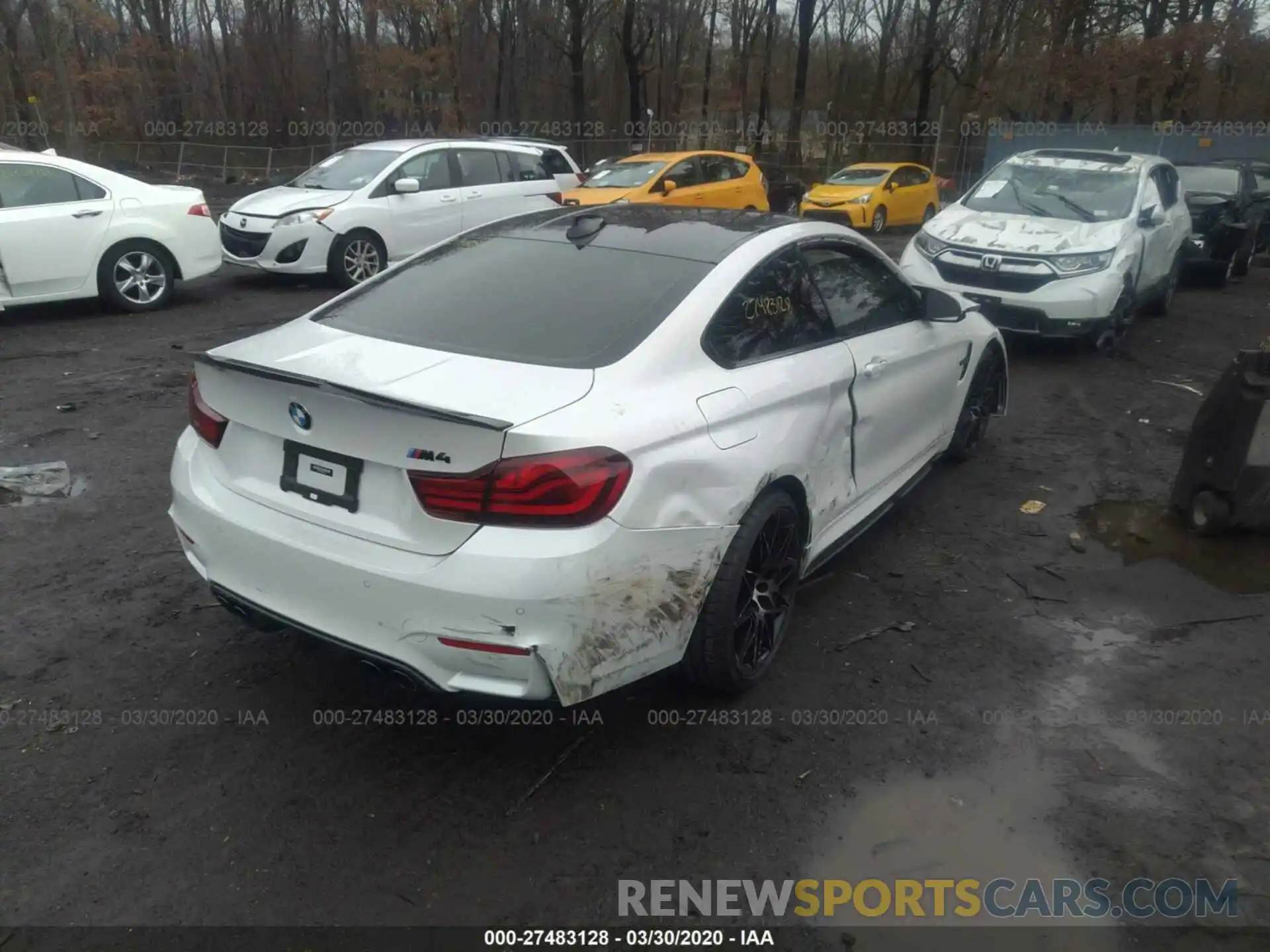 4 Photograph of a damaged car WBS4Y9C06LFJ20793 BMW M4 2020