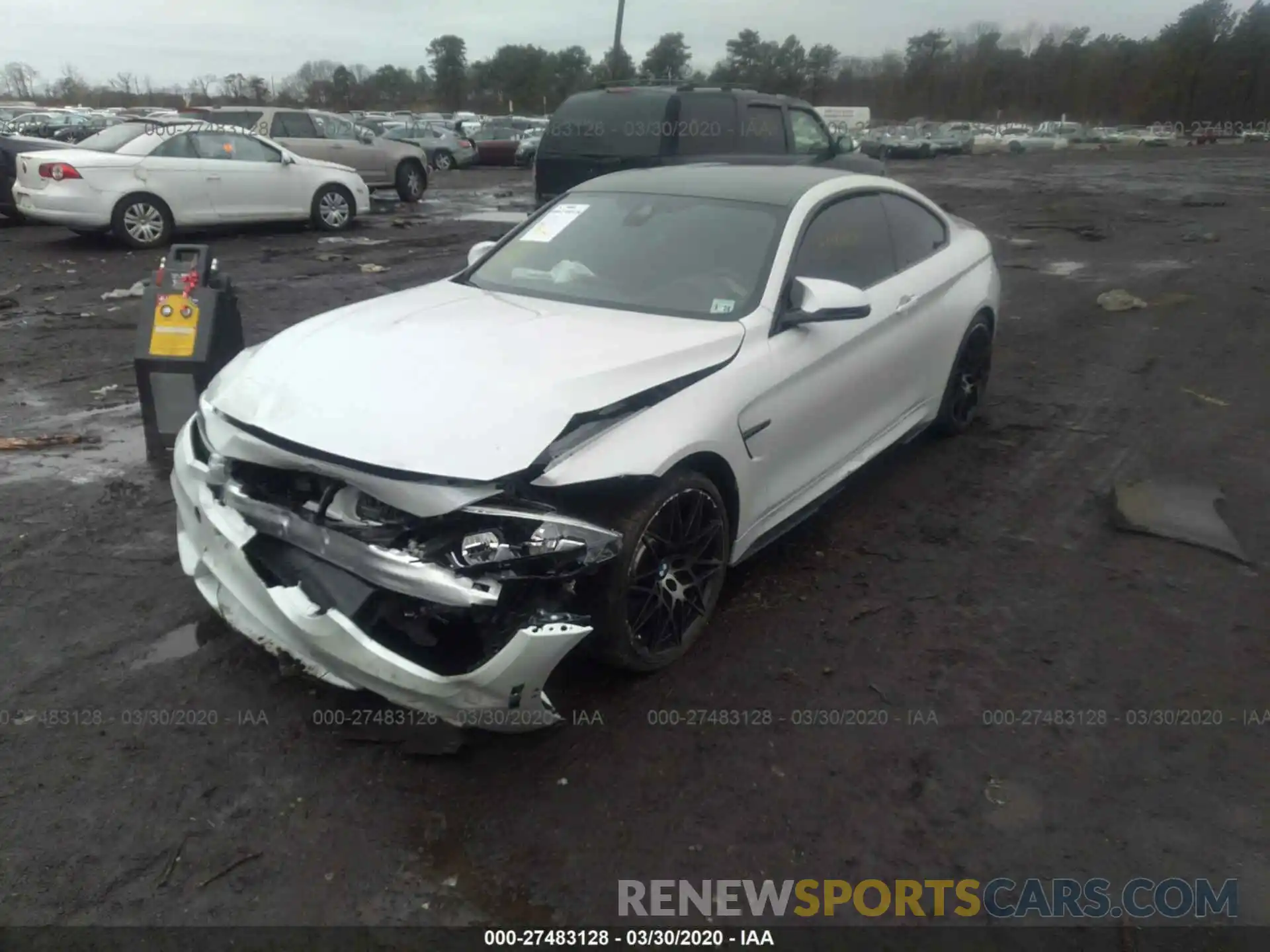 6 Photograph of a damaged car WBS4Y9C06LFJ20793 BMW M4 2020