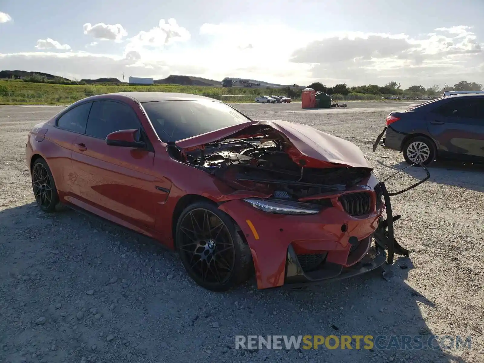 1 Photograph of a damaged car WBS4Y9C07LFH37011 BMW M4 2020