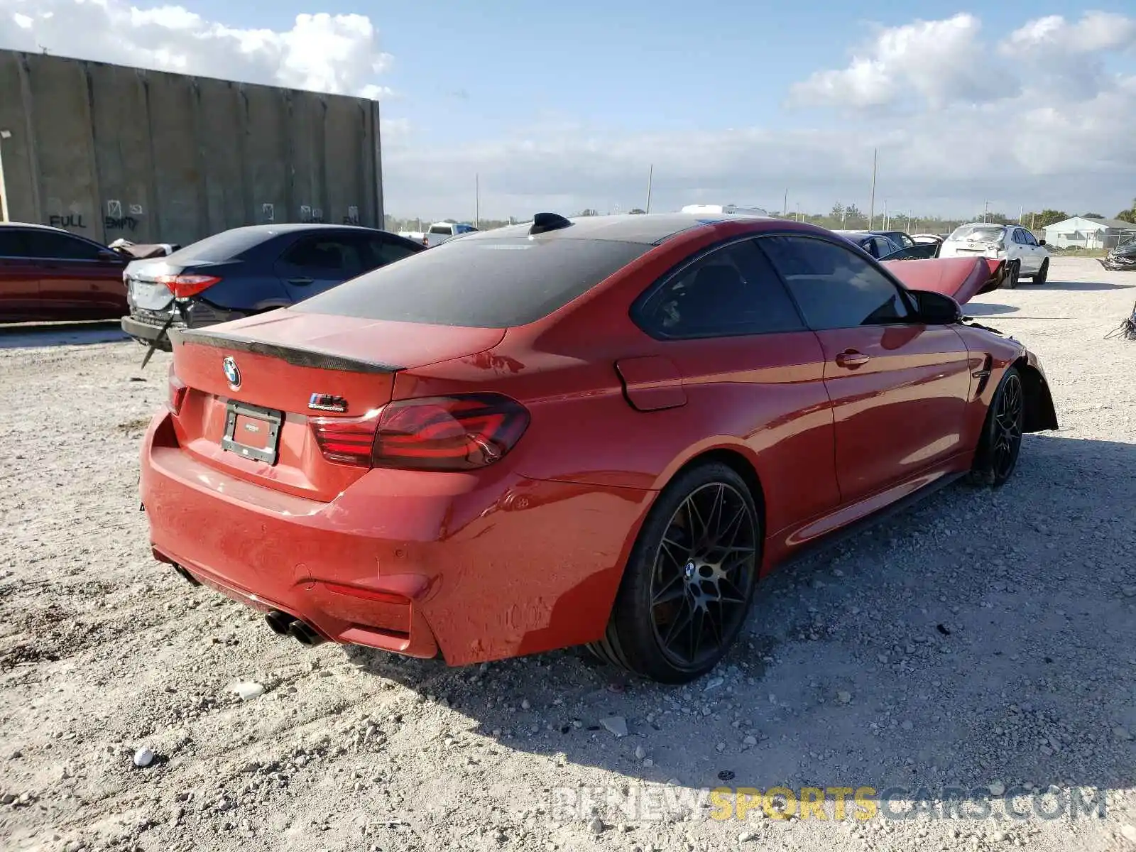 4 Photograph of a damaged car WBS4Y9C07LFH37011 BMW M4 2020