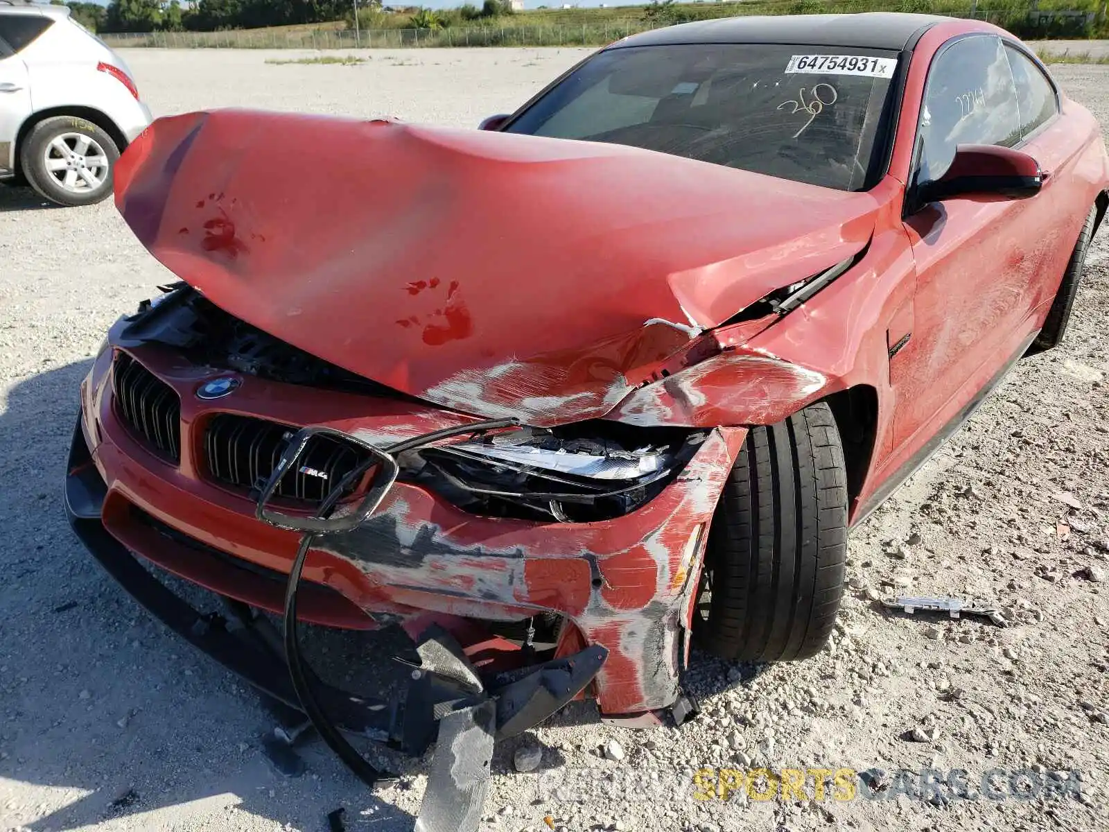 9 Photograph of a damaged car WBS4Y9C07LFH37011 BMW M4 2020