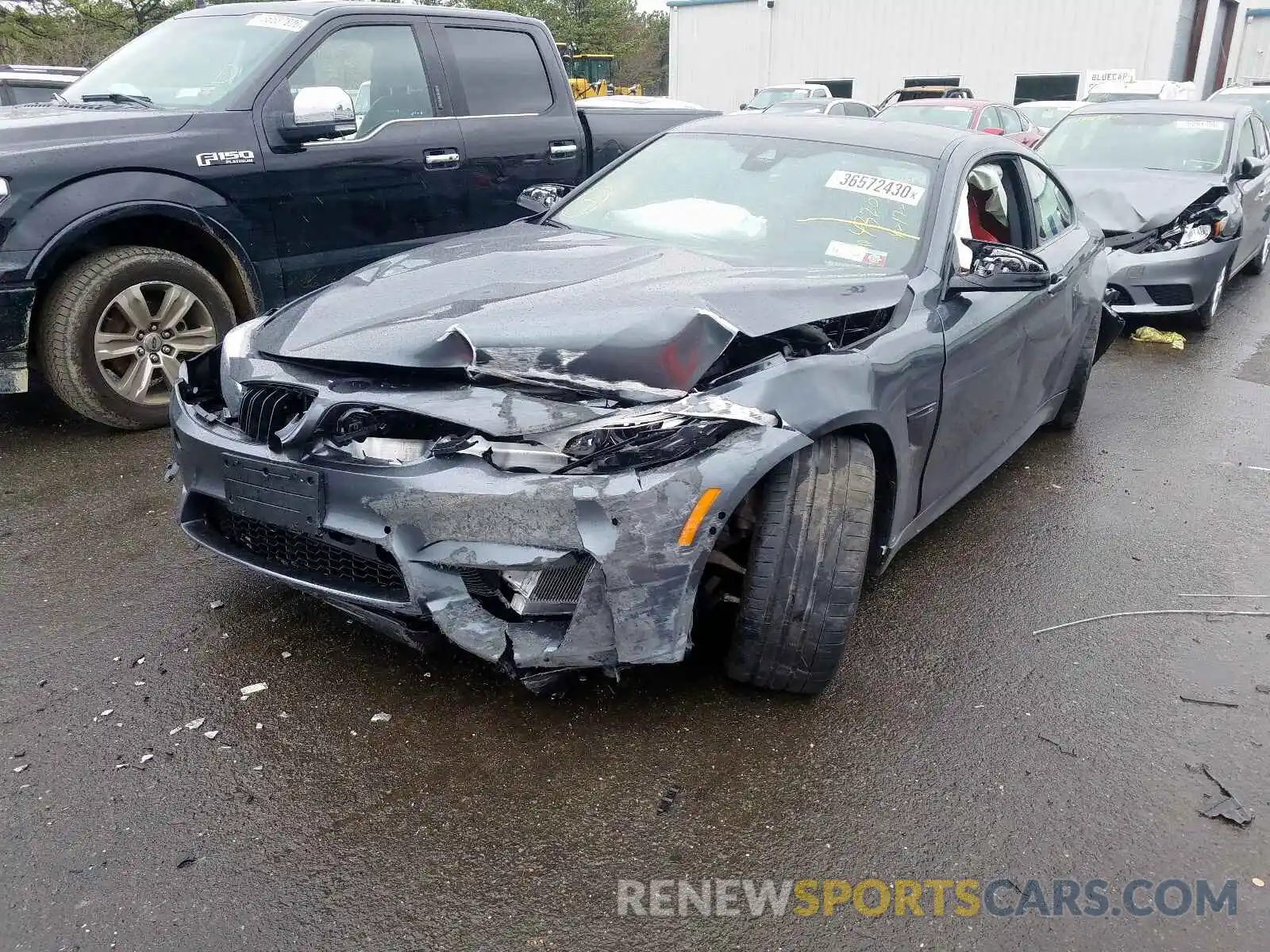 2 Photograph of a damaged car WBS4Y9C07LFJ07406 BMW M4 2020