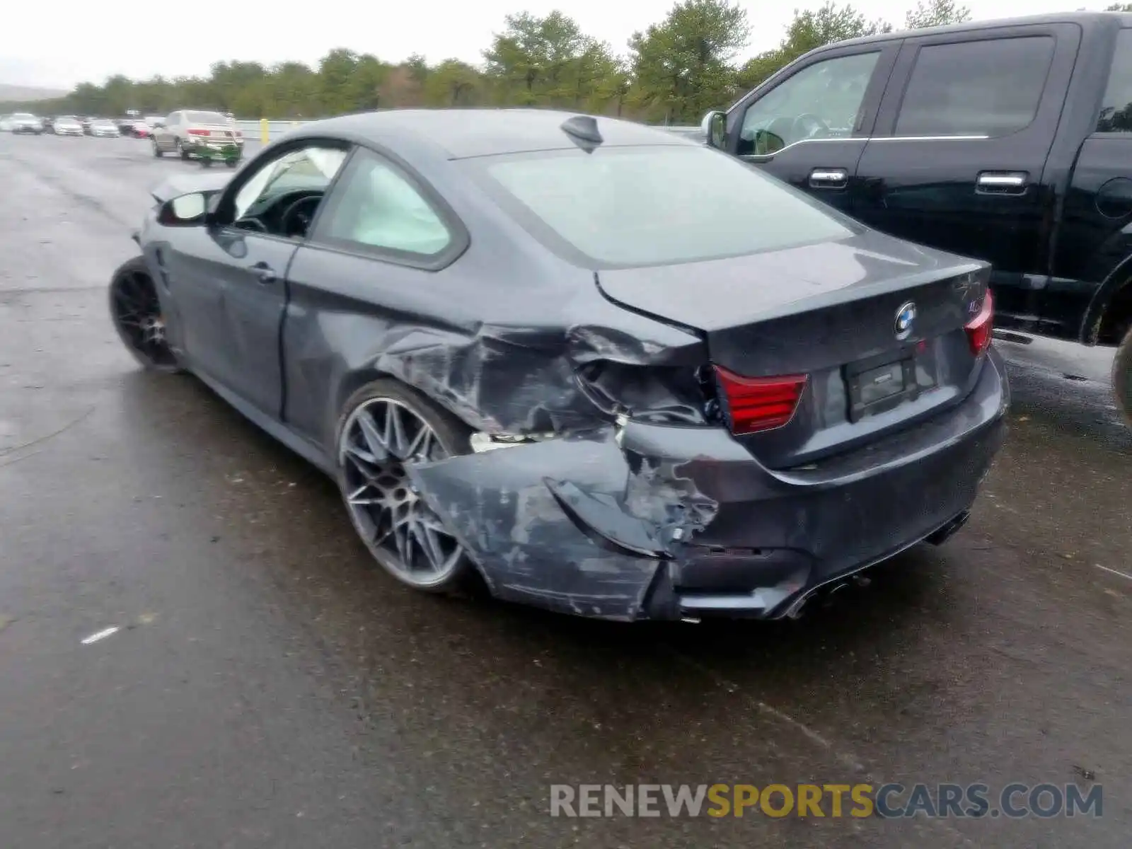 3 Photograph of a damaged car WBS4Y9C07LFJ07406 BMW M4 2020