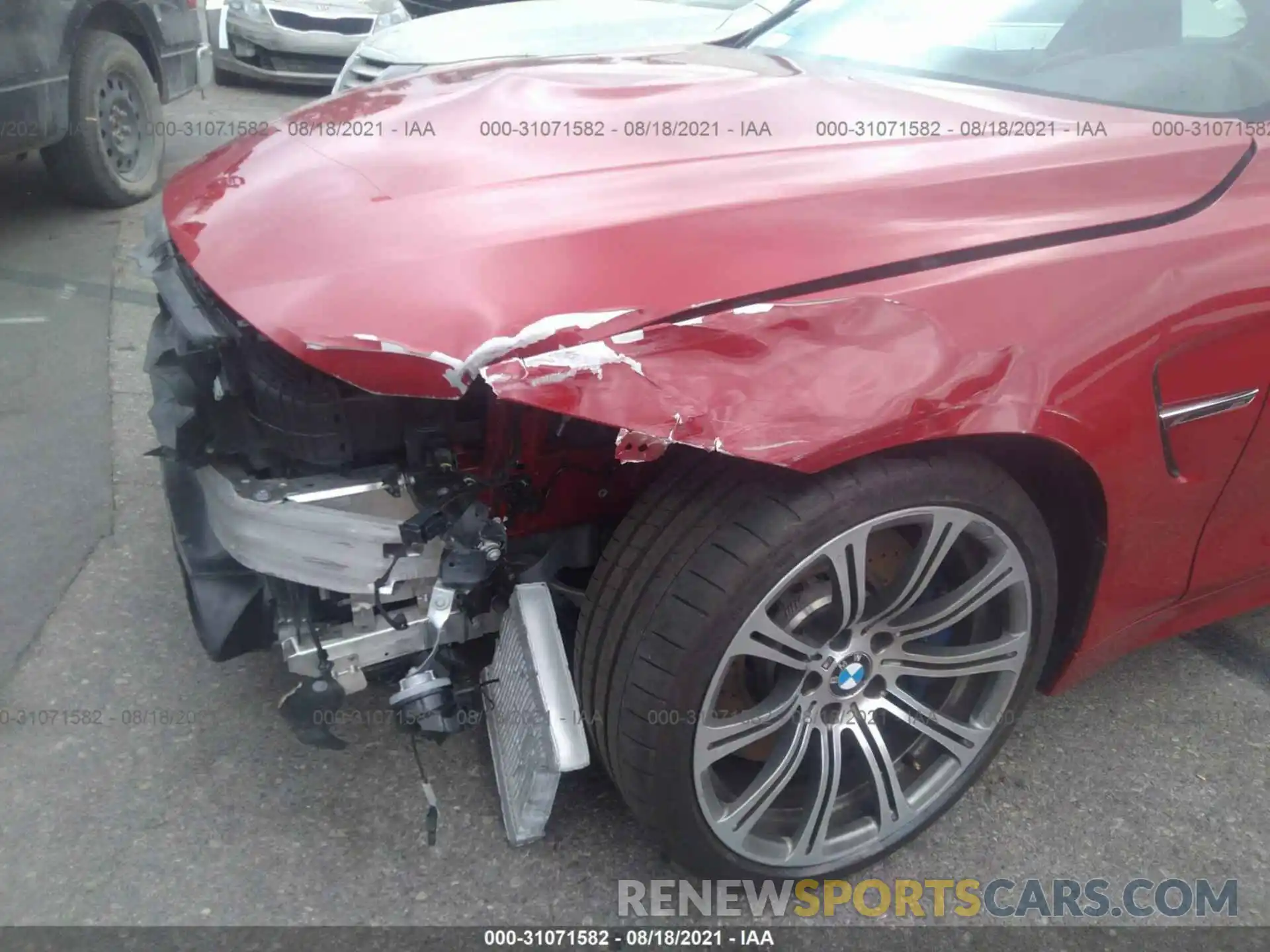 6 Photograph of a damaged car WBS4Y9C08LFJ58073 BMW M4 2020