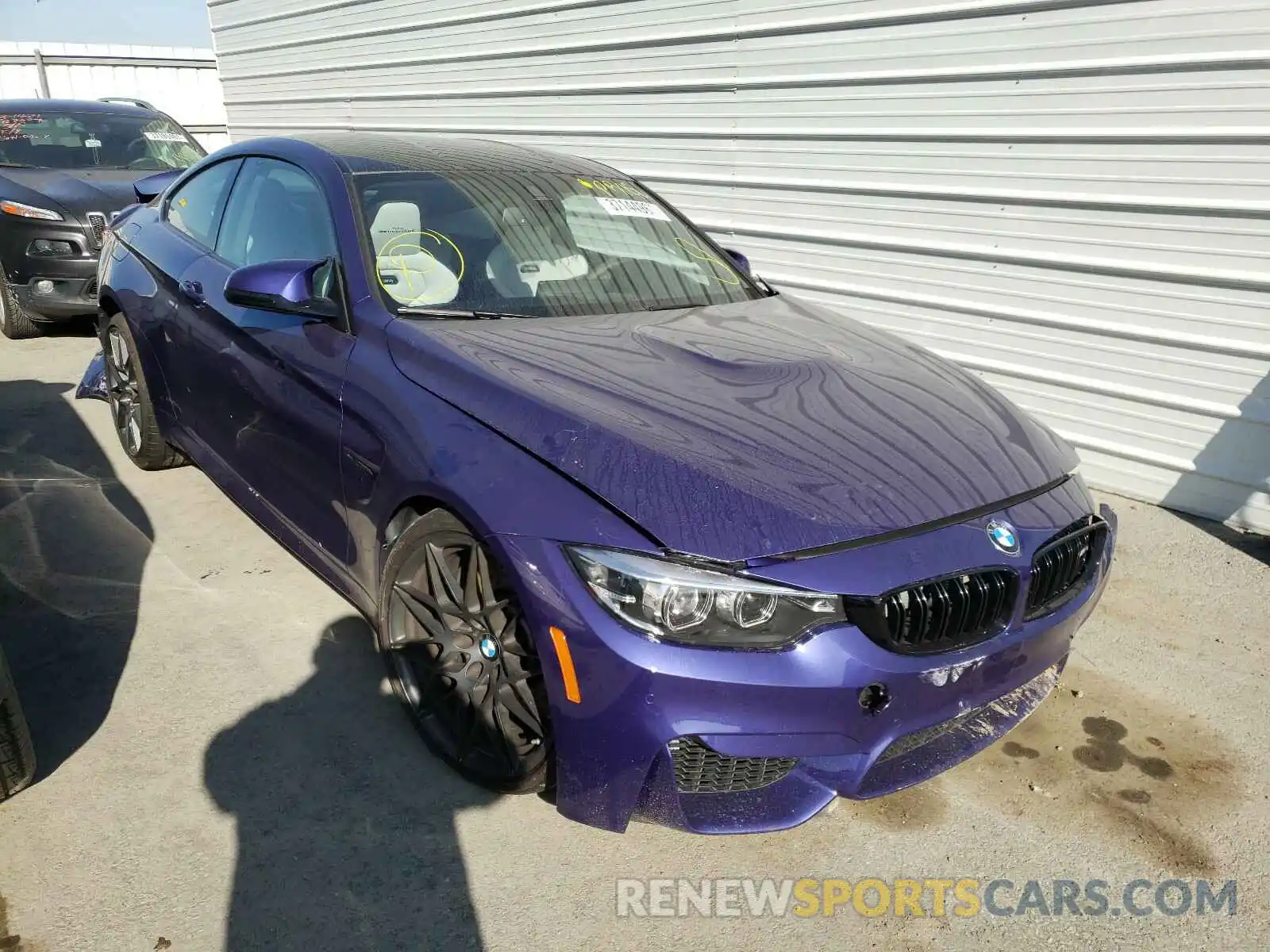 1 Photograph of a damaged car WBS4Y9C08LFJ78761 BMW M4 2020