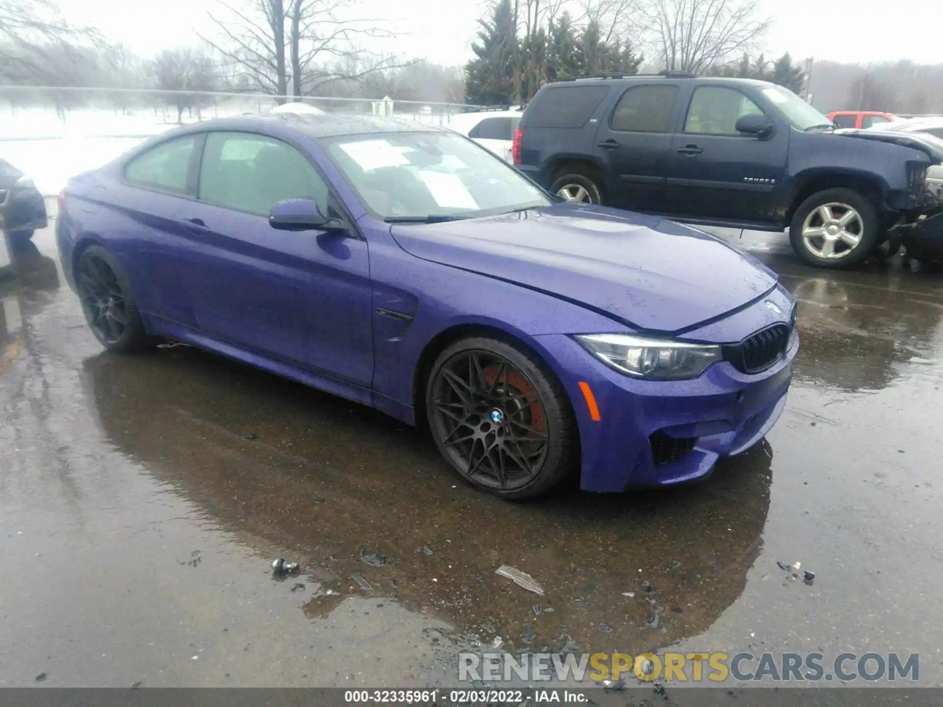 1 Photograph of a damaged car WBS4Y9C08LFJ78873 BMW M4 2020