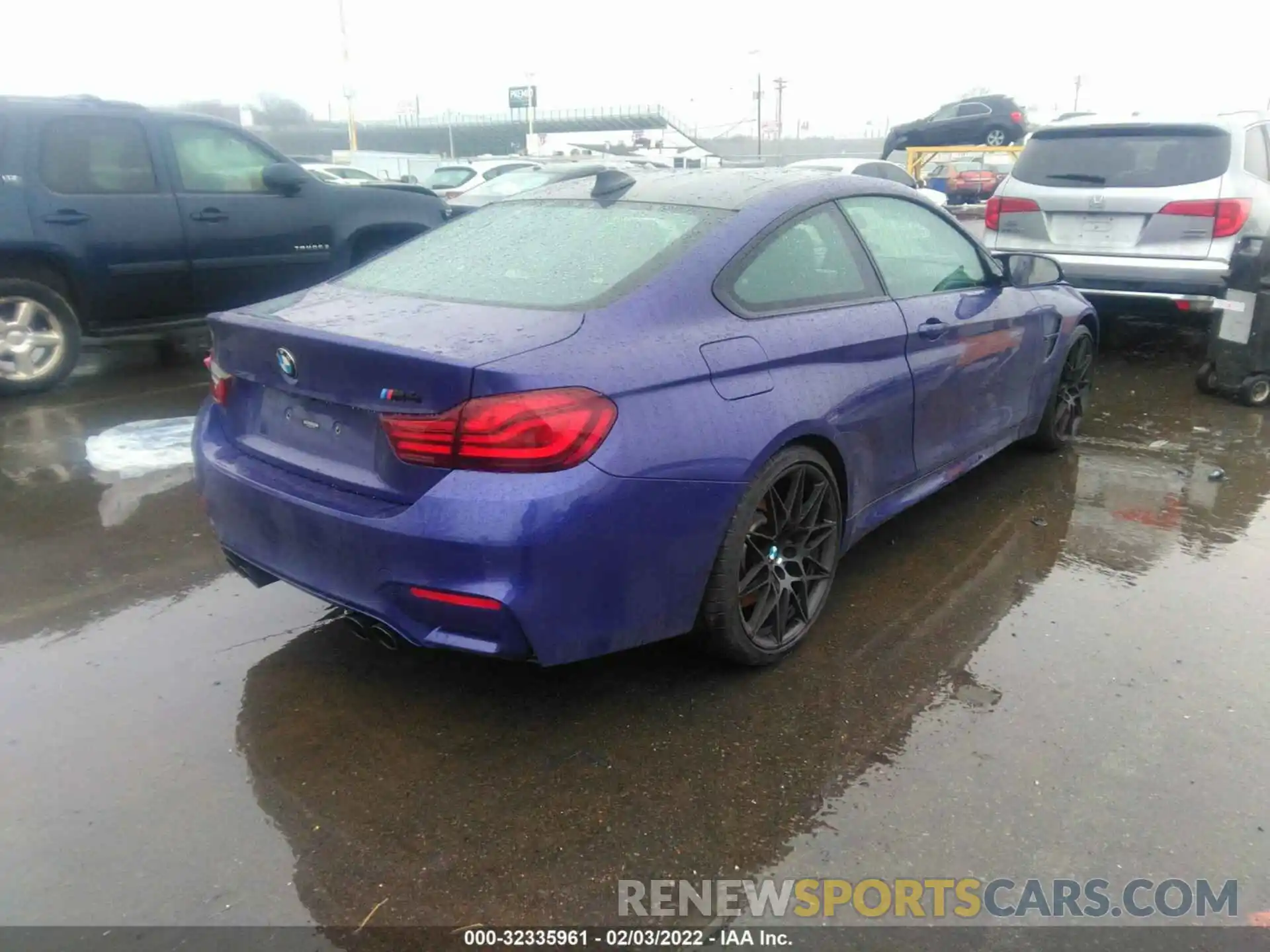 4 Photograph of a damaged car WBS4Y9C08LFJ78873 BMW M4 2020