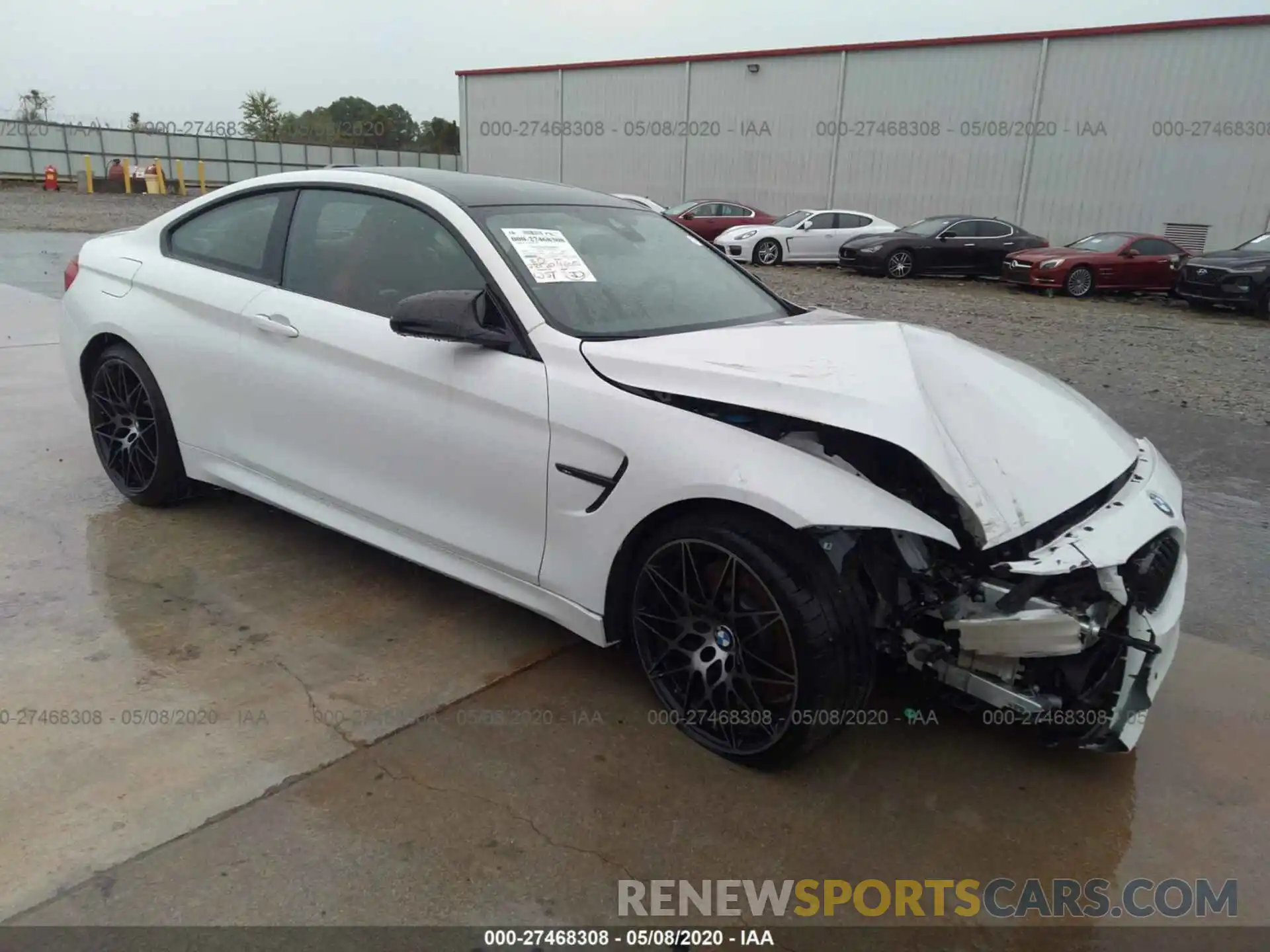 1 Photograph of a damaged car WBS4Y9C09LFH68650 BMW M4 2020