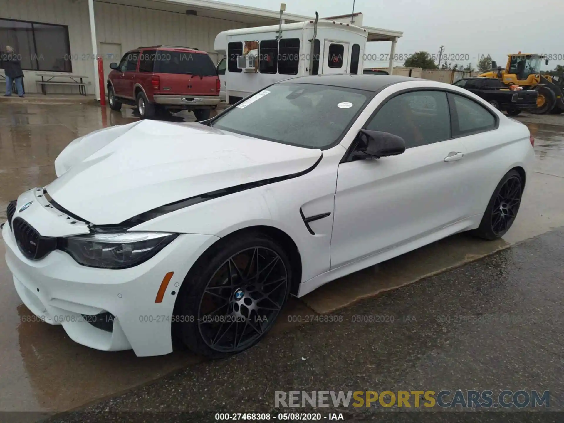 2 Photograph of a damaged car WBS4Y9C09LFH68650 BMW M4 2020