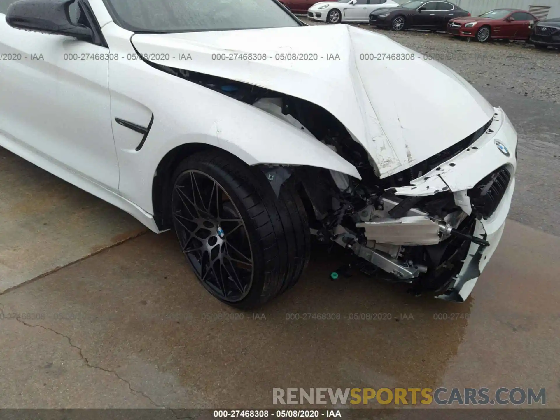 6 Photograph of a damaged car WBS4Y9C09LFH68650 BMW M4 2020