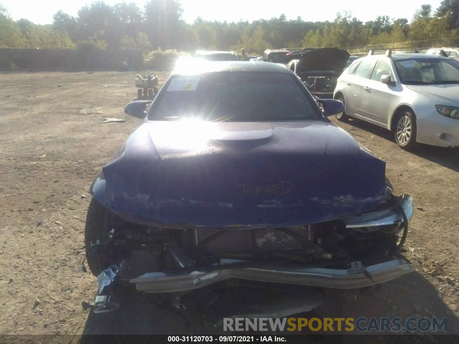 6 Photograph of a damaged car WBS4Y9C09LFJ75755 BMW M4 2020