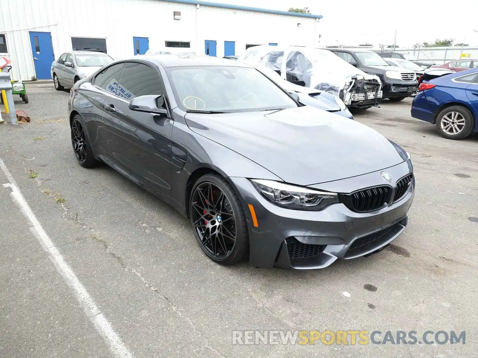 1 Photograph of a damaged car WBS4Y9C0XLAH82974 BMW M4 2020