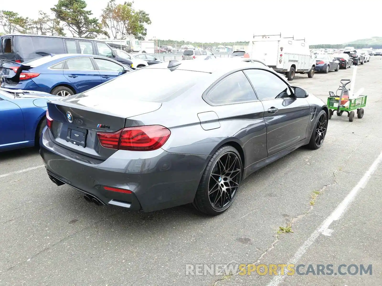 4 Photograph of a damaged car WBS4Y9C0XLAH82974 BMW M4 2020