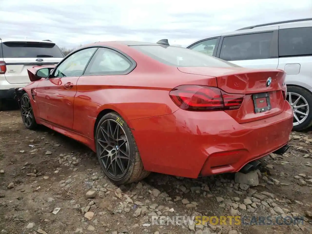 3 Фотография поврежденного автомобиля WBS4Y9C0XLFH29517 BMW M4 2020